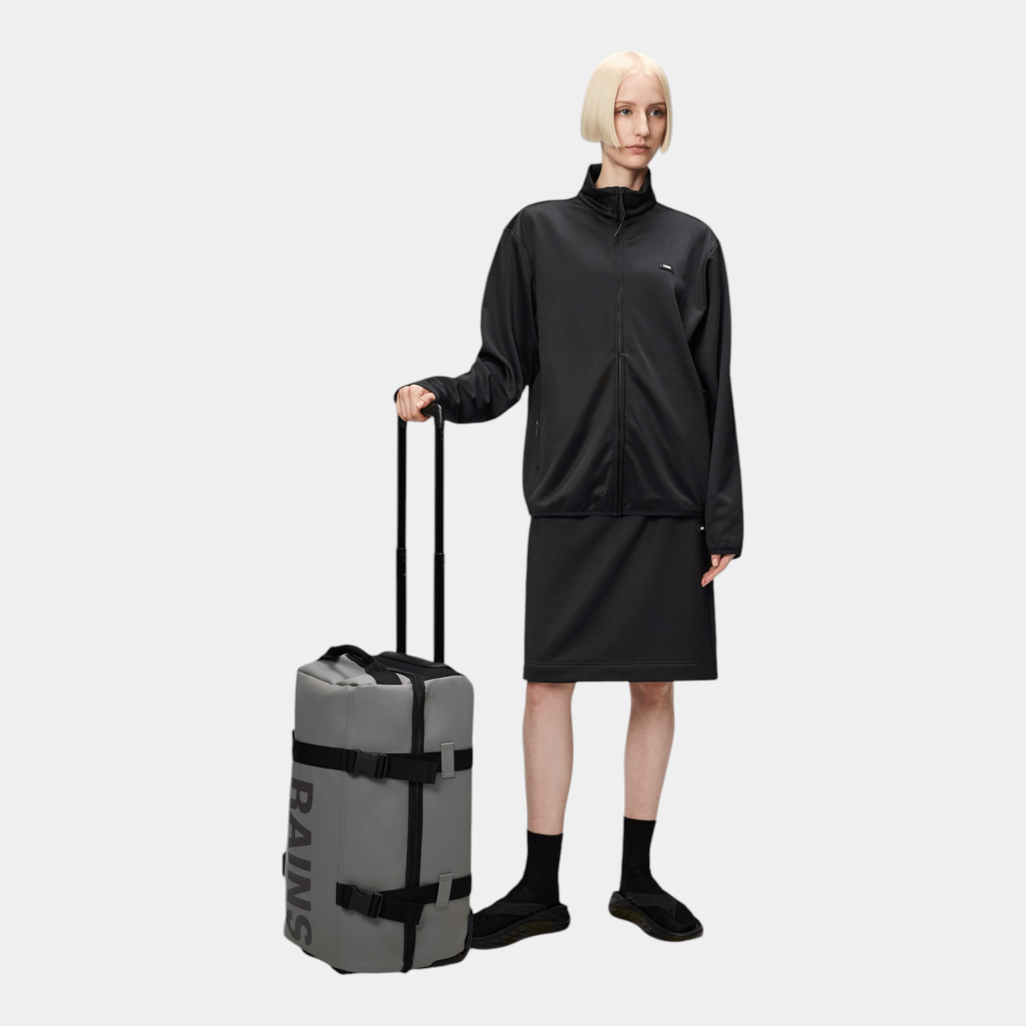 RAINS Rains Trolley Texel Cabin - Grigio - Hubert Humangoods