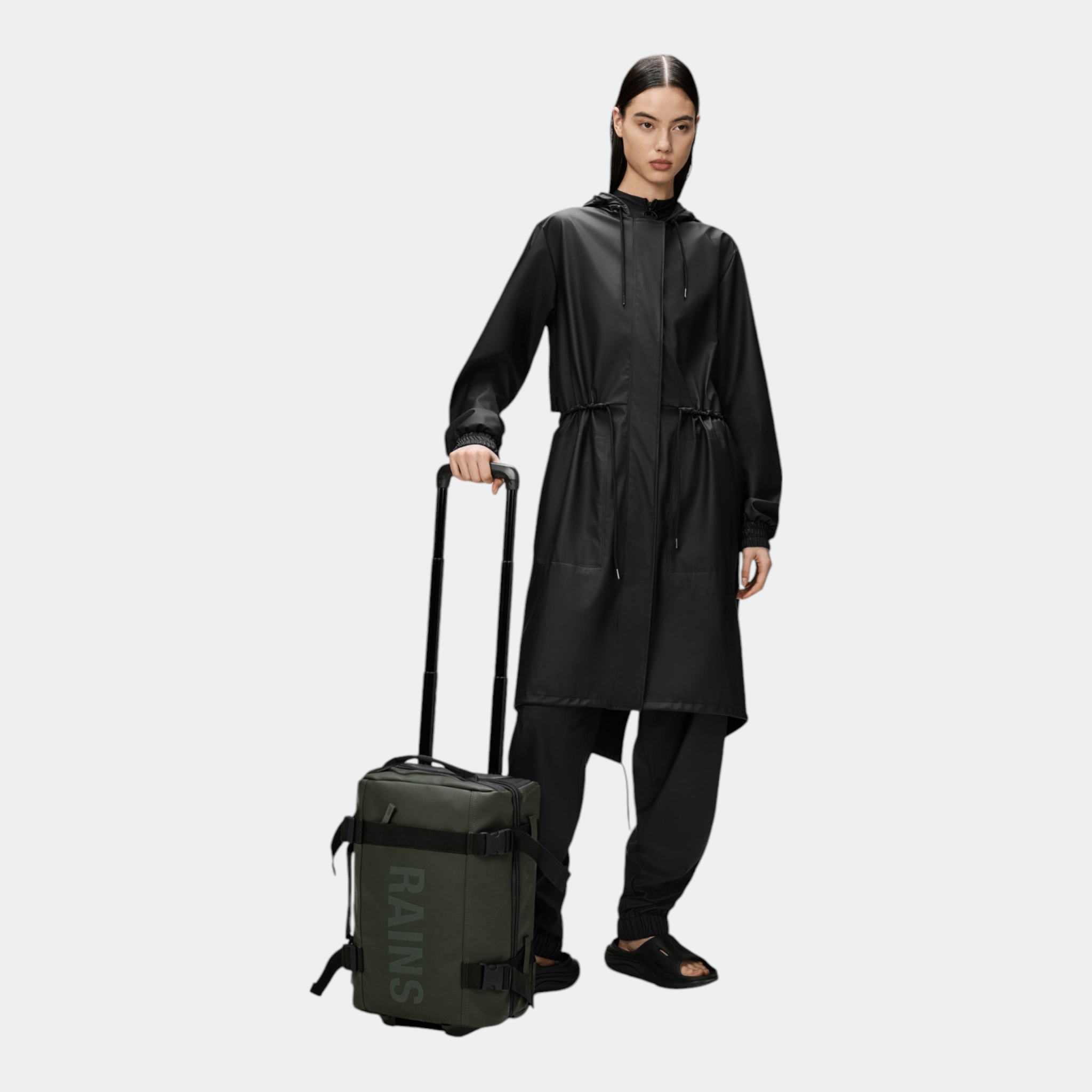 RAINS Rains Trolley Texel Cabin Mini - Verde - Hubert Humangoods