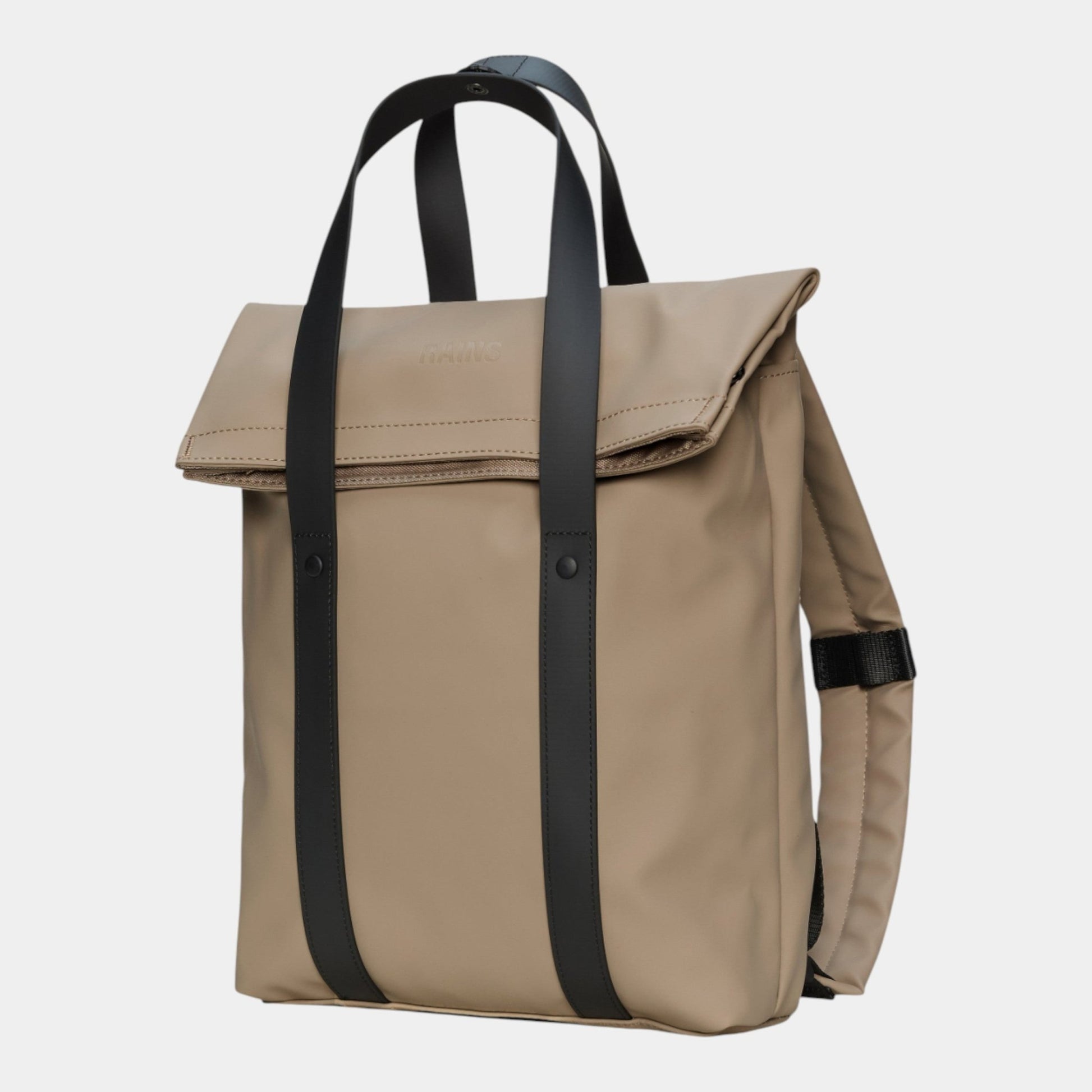 RAINS Rains Zaino 2 Way Mini - Sabbia - Hubert Humangoods