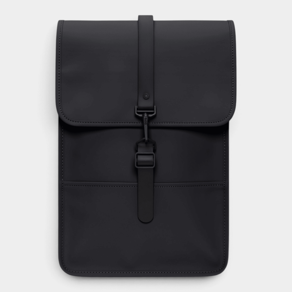 RAINS - Rains Zaino Backpack Mini idrorepellente - Nero/1 - Hubert Humangoods