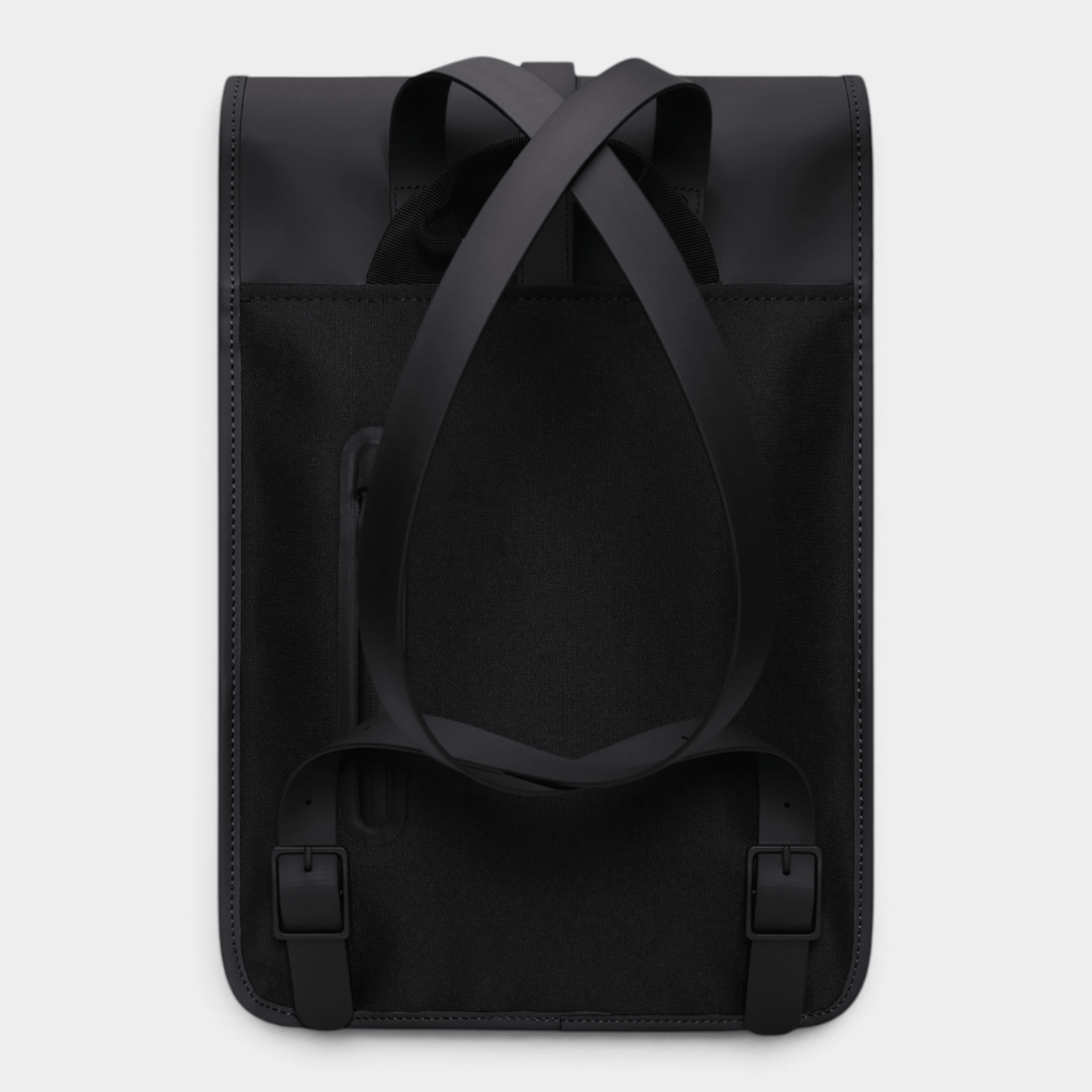 RAINS - Rains Zaino Backpack Mini idrorepellente - Nero/4 - Hubert Humangoods