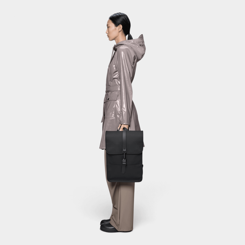 RAINS - Rains Zaino Backpack Mini idrorepellente - Nero/5 - Hubert Humangoods