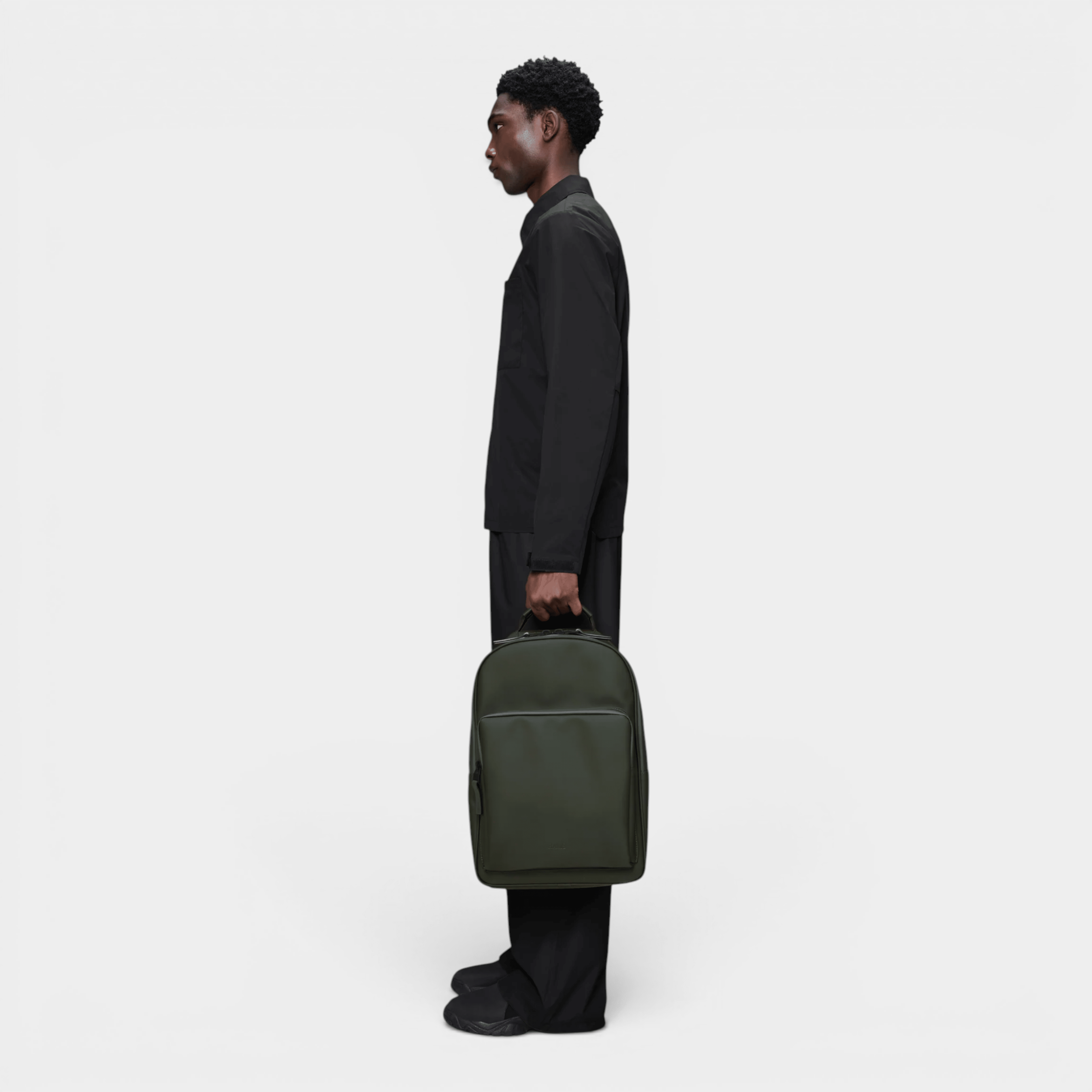 RAINS - Rains Zaino Book Daypack Large - Verde/3 - Hubert Humangoods