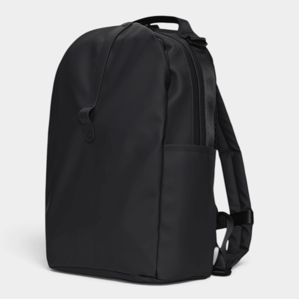 RAINS - Rains Zaino Clip Front idrorepellente - Nero/2 - Hubert Humangoods