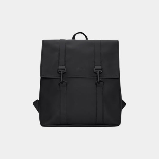 RAINS Rains Zaino MSN Bag mini - Nero - Hubert Humangoods