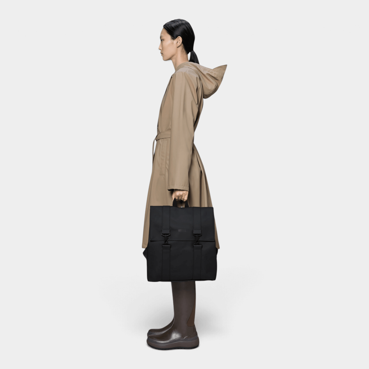 RAINS - Rains Zaino Msn idrorepellente - Nero/5 - Hubert Humangoods