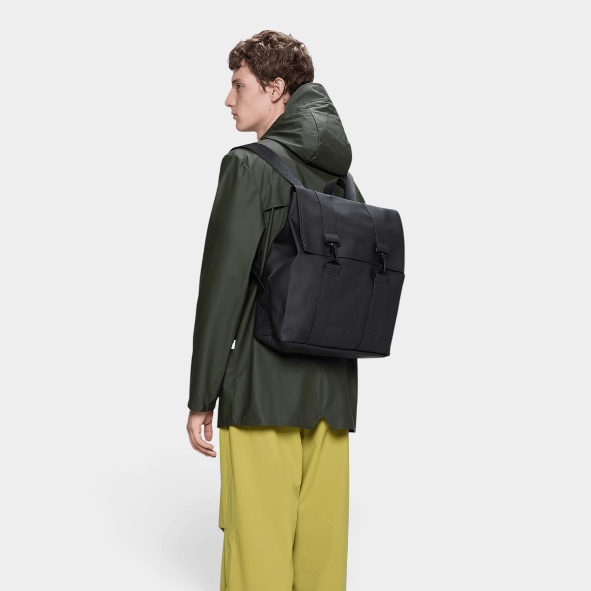 RAINS - Rains Zaino Msn idrorepellente - Nero/3 - Hubert Humangoods
