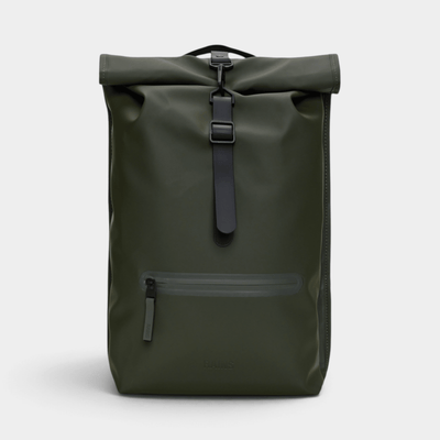 Rains Zaino Rooltop Rucksack idrorepellente - Verde