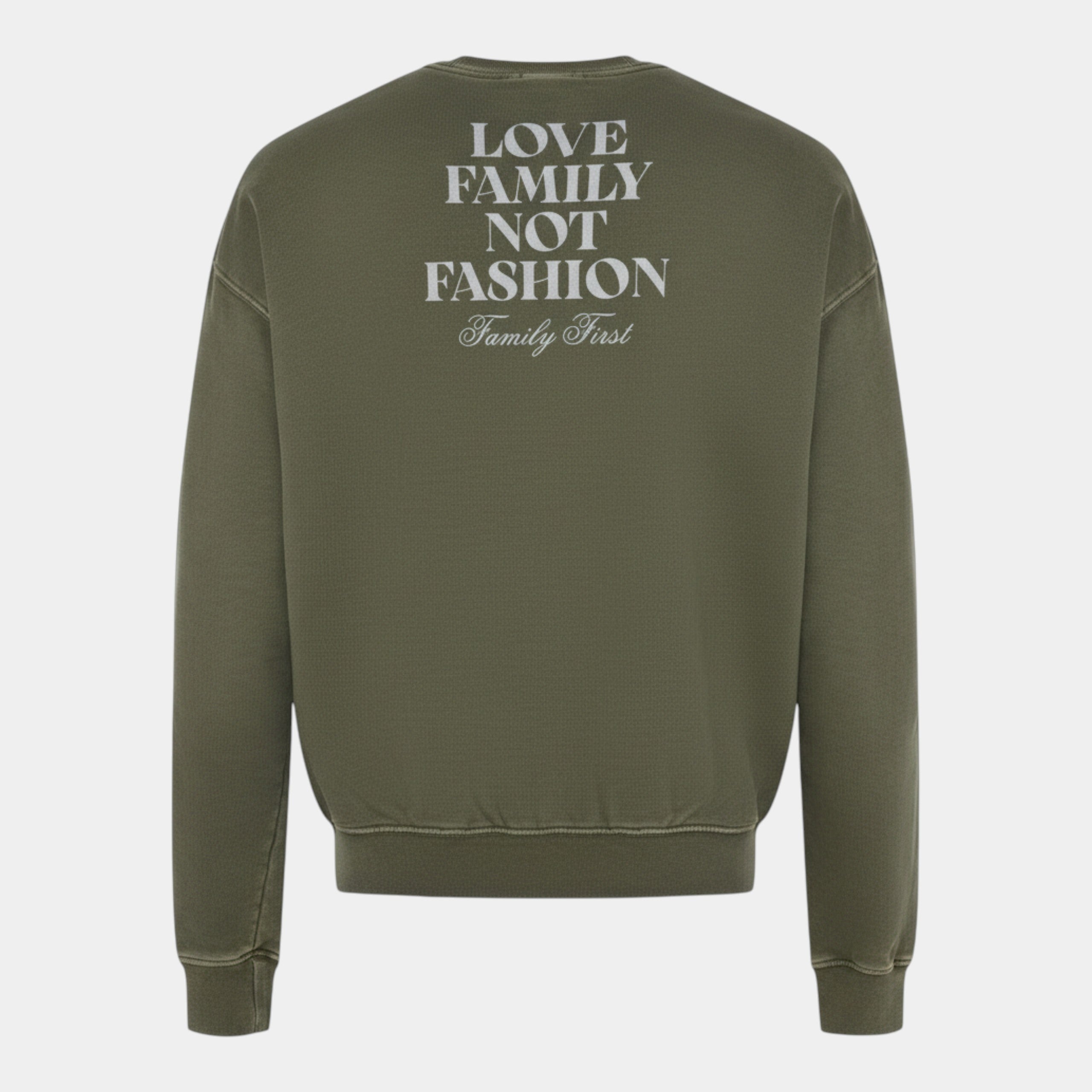 Family First Felpa girocollo LFNF - Verde