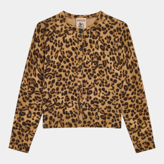 SEMICOUTURE Semicouture Cardigan Irmine - Maculato - Hubert Humangoods