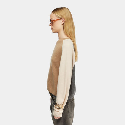 SEMICOUTURE Semicouture color block Raphael - Beige - Hubert Humangoods