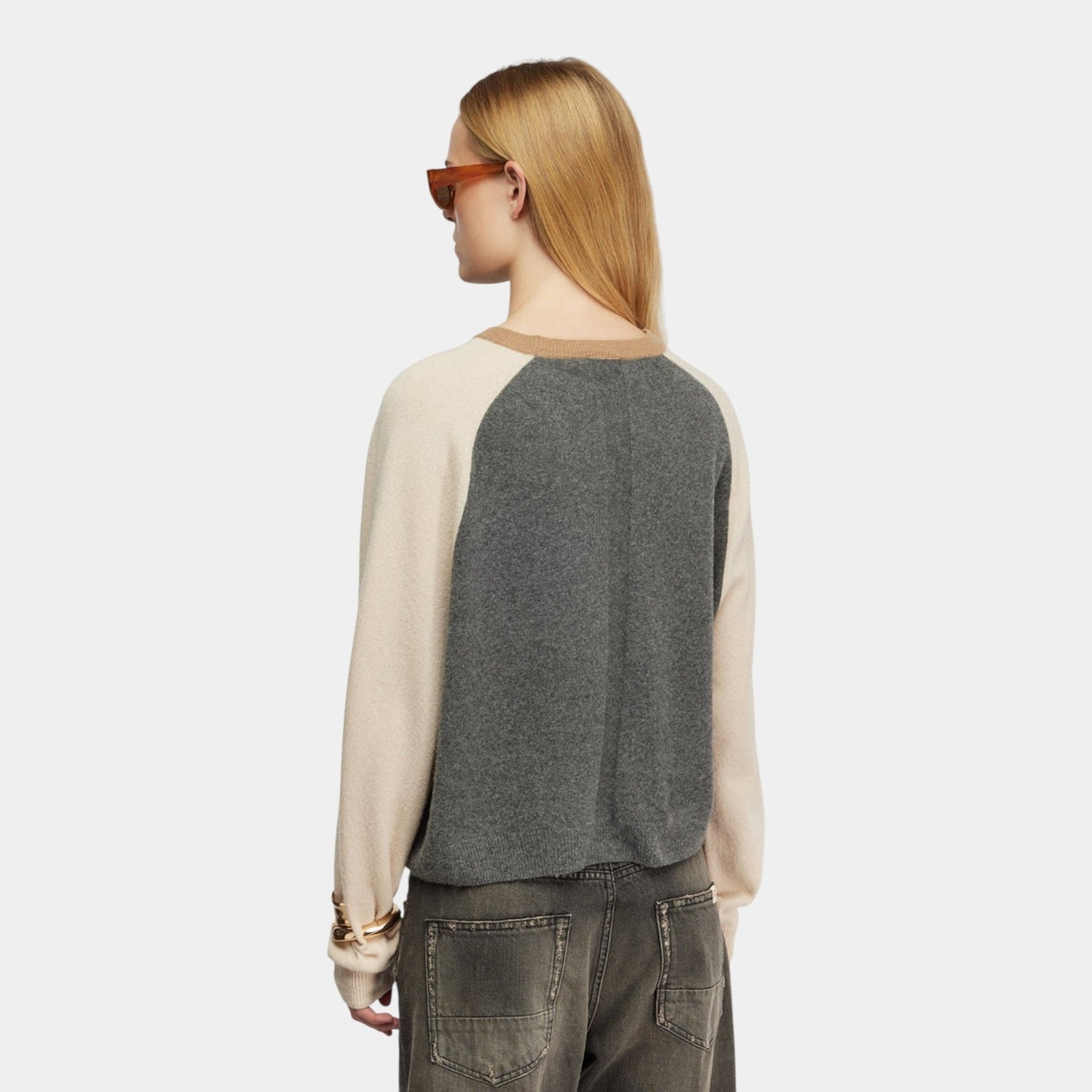 SEMICOUTURE Semicouture color block Raphael - Beige - Hubert Humangoods