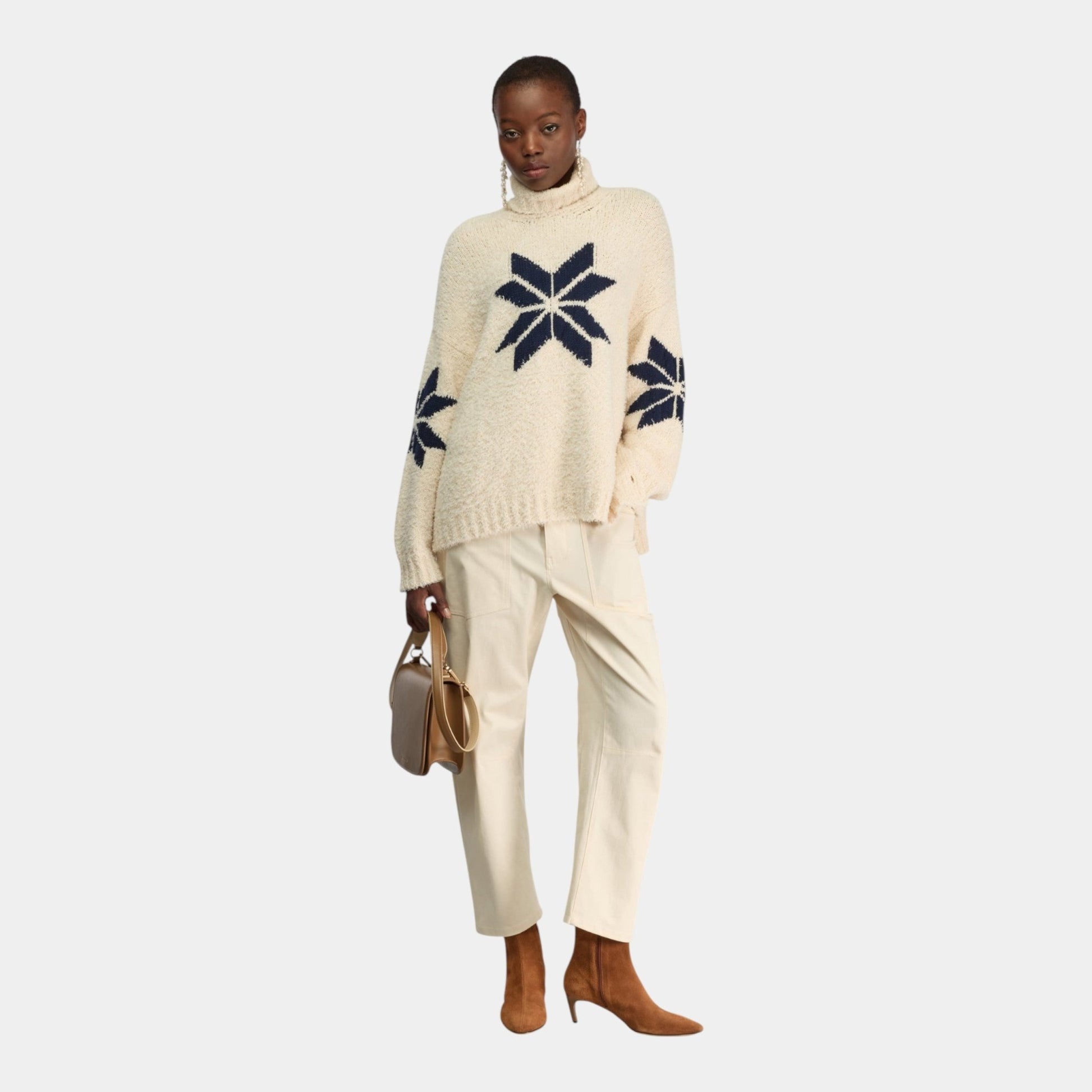 SEMICOUTURE Semicouture Dolcevita Nancy - Ecru - Hubert Humangoods