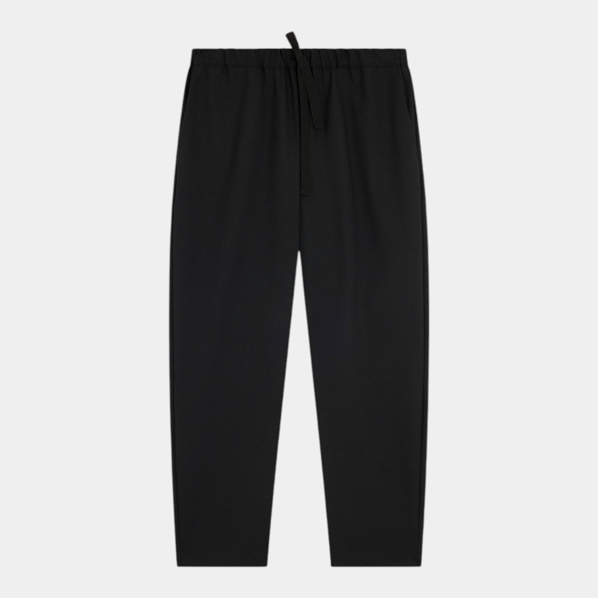 SEMICOUTURE Semicouture Pantalone Buddy in fresco di lana - Nero - Hubert Humangoods