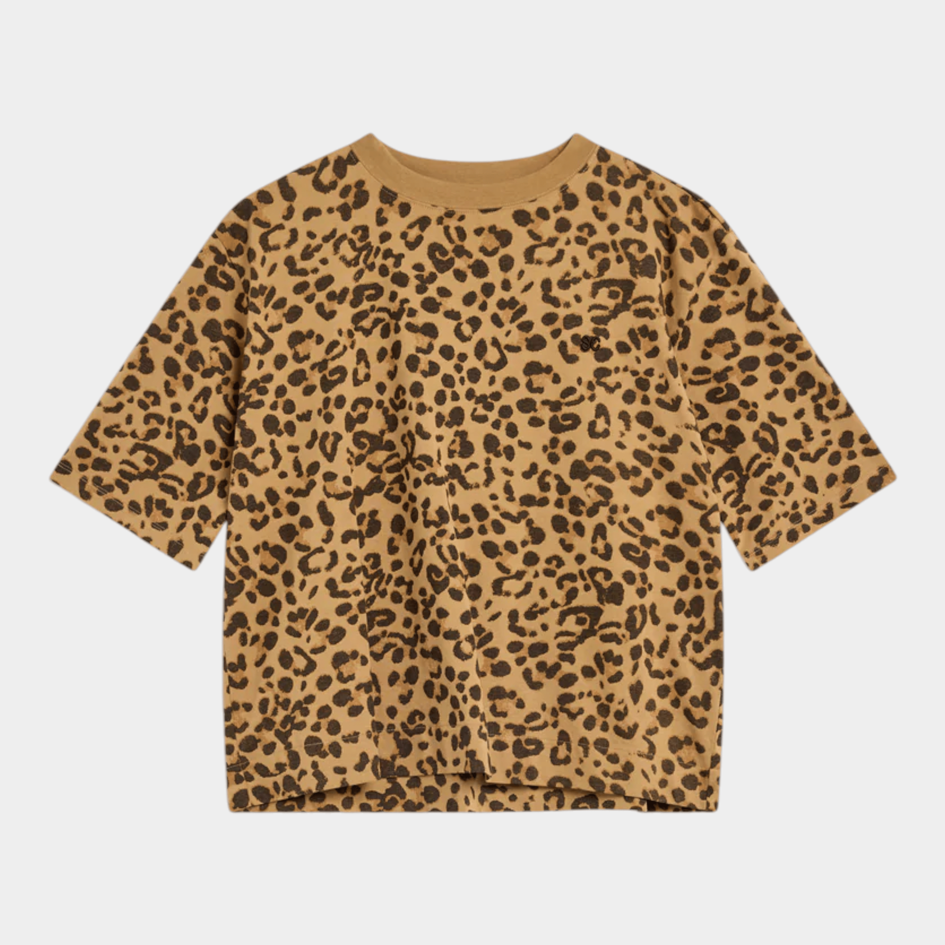 SEMICOUTURE - Semicouture Tee Shirt Neva - Leopardato/1 - Hubert Humangoods