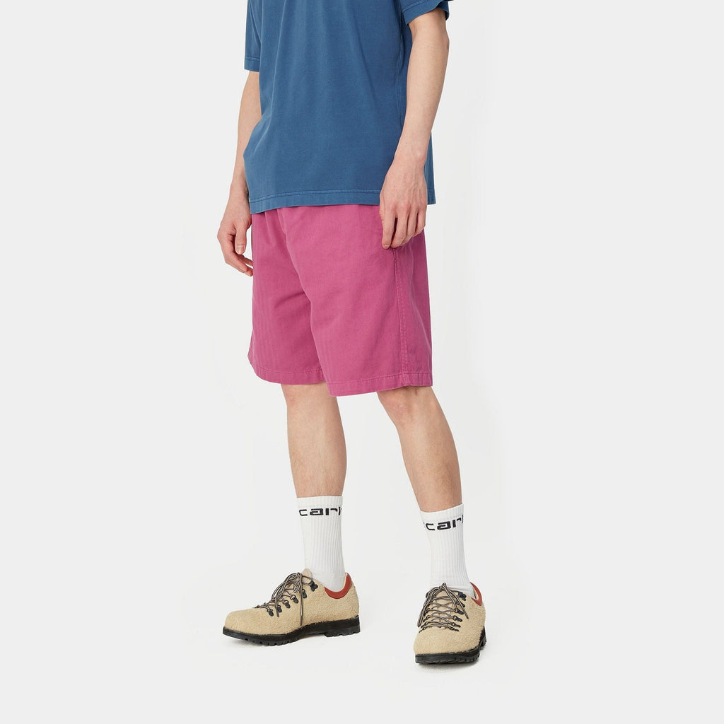CARHARTT WIP Carhartt Wip Shorts Rainer in cotone - Magenta - Hubert Humangoods