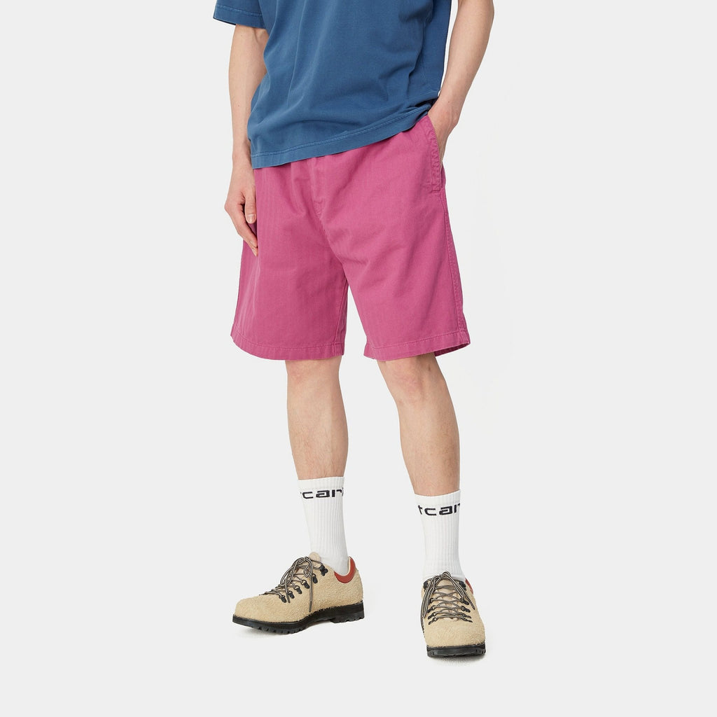 CARHARTT WIP Carhartt Wip Shorts Rainer in cotone - Magenta - Hubert Humangoods