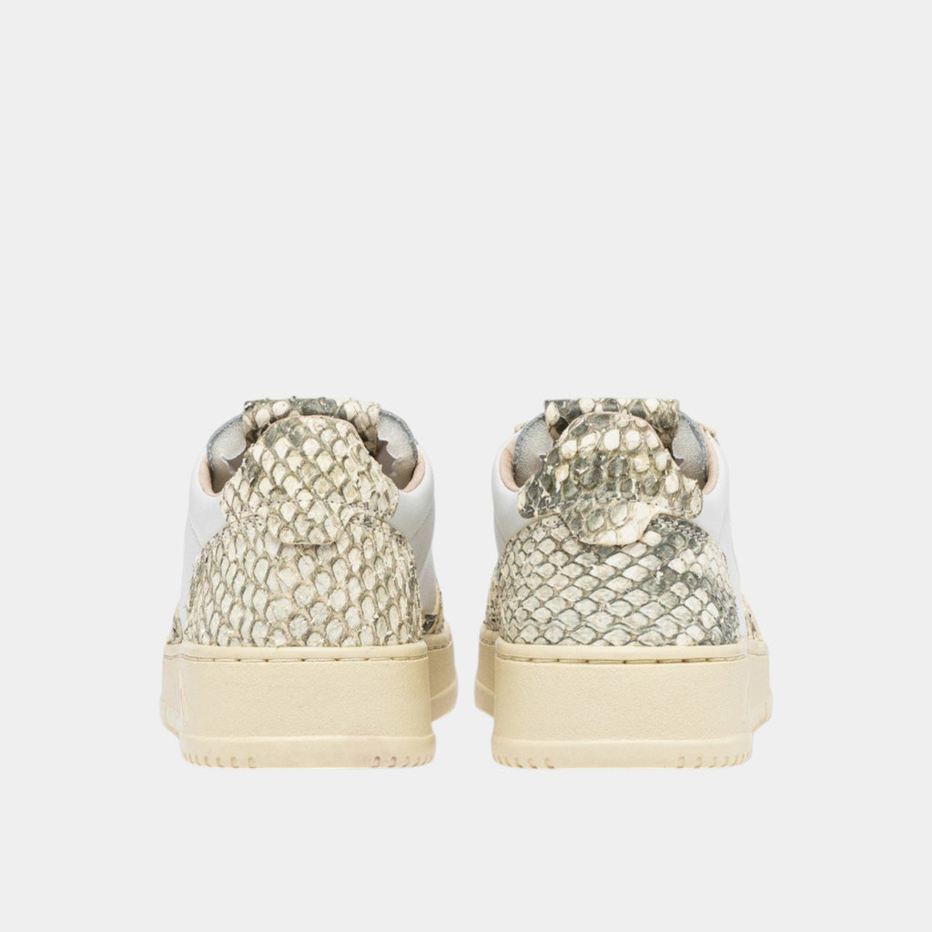 Autry Sneakers Medalist in pelle stampata - Pitone