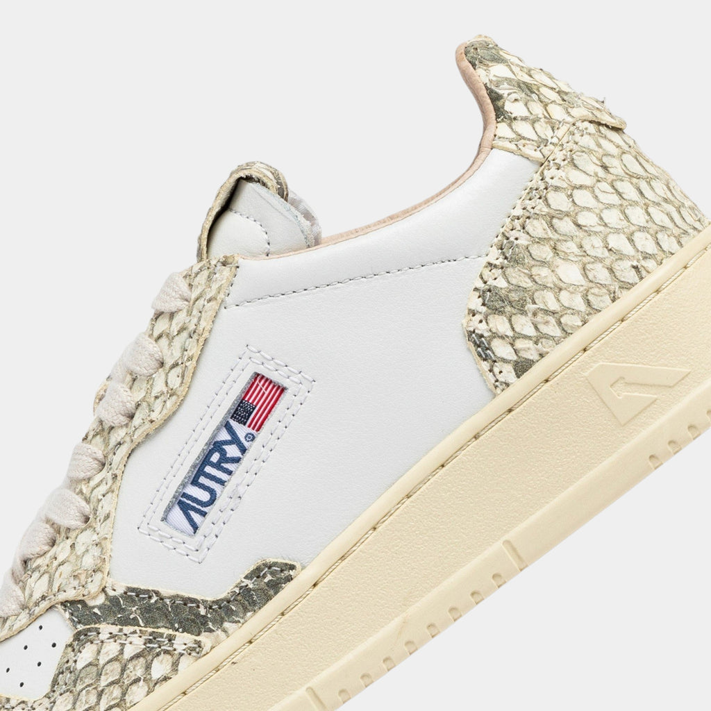 Autry Sneakers Medalist in pelle stampata - Pitone