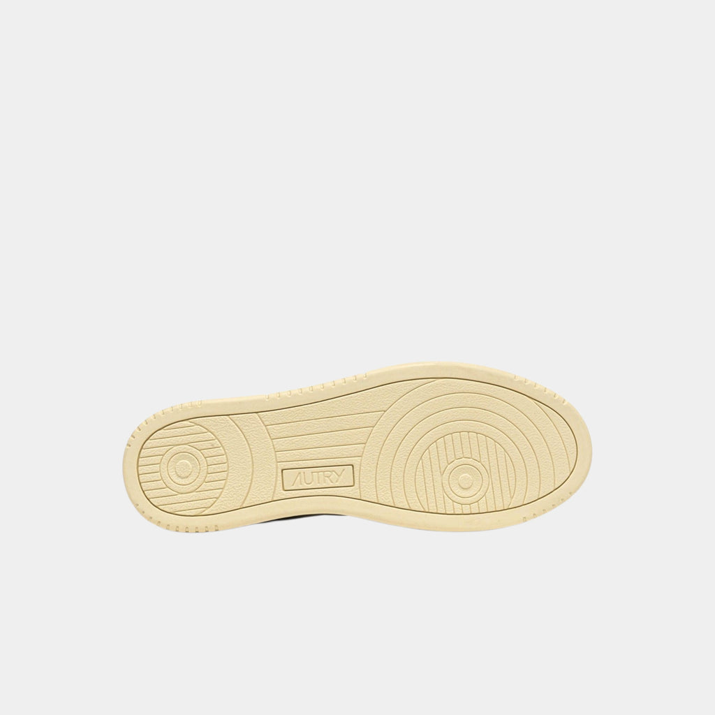 Autry Sneakers Medalist in pelle di capra e suede - Bianco/Blu scuro