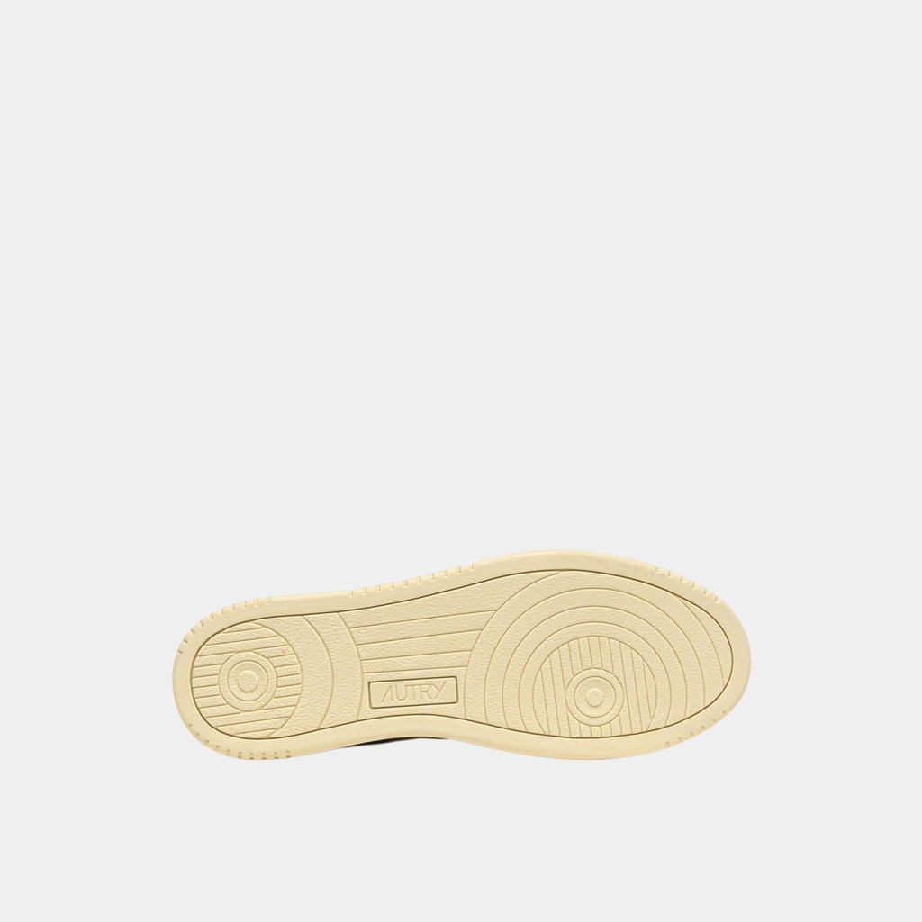 Autry Sneakers Medalist in pelle e suede - Bianco/Marrone