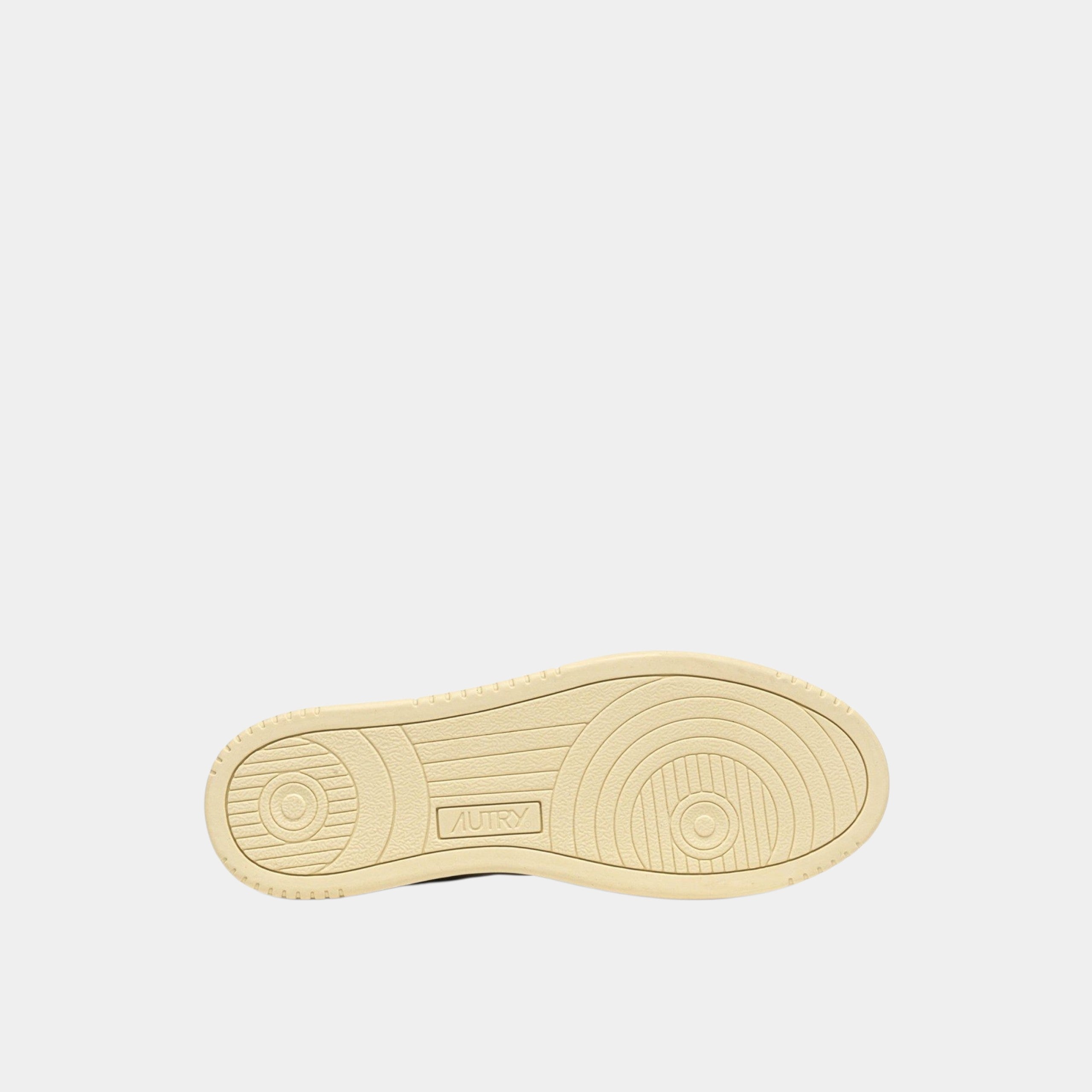 Autry Sneakers Medalist in pelle e suede - Bianco/Marrone