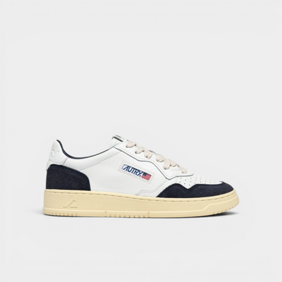 Autry Sneakers Medalist in pelle e suede - Bianco e Blu