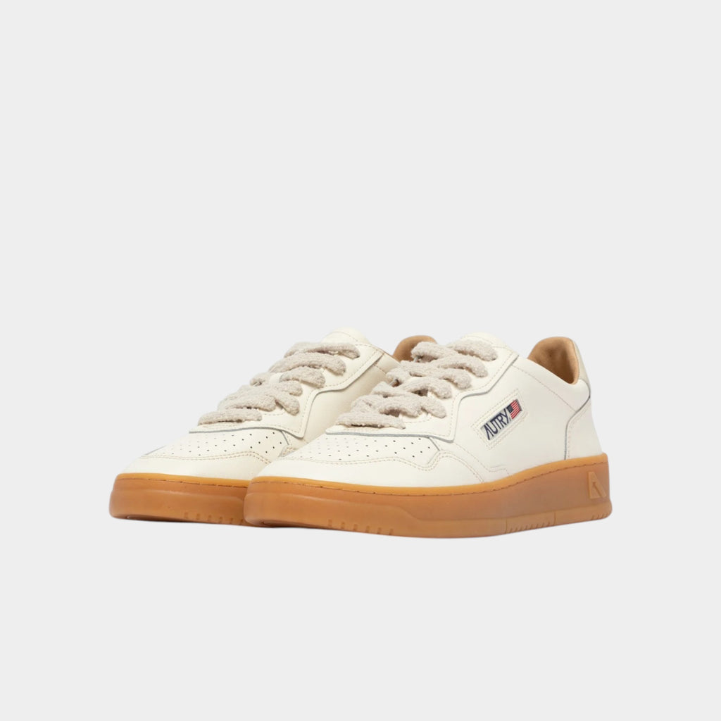 Autry Sneakers Medalist in pelle marshmallow - Panna
