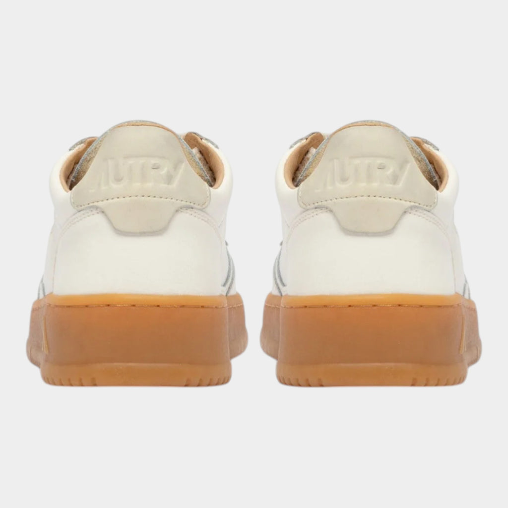 Autry Sneakers Medalist in pelle marshmallow - Panna