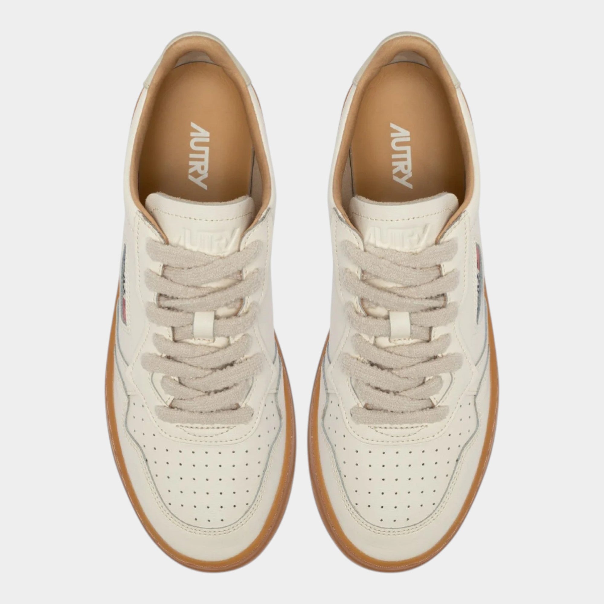 Autry Sneakers Medalist in pelle marshmallow - Panna