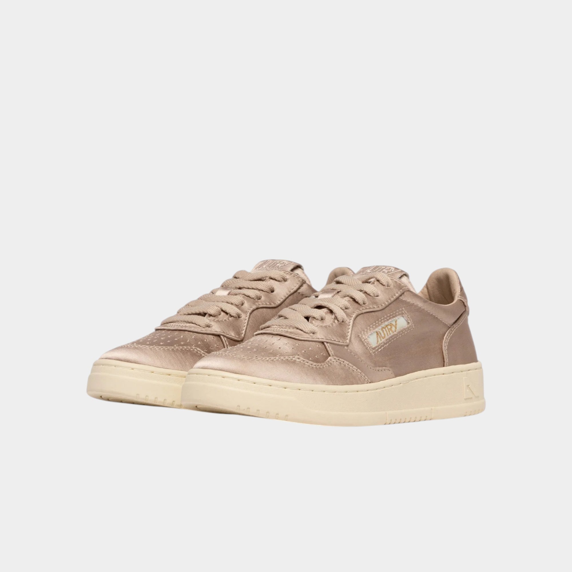 Autry Sneakers Medalist in Satin - Rosè