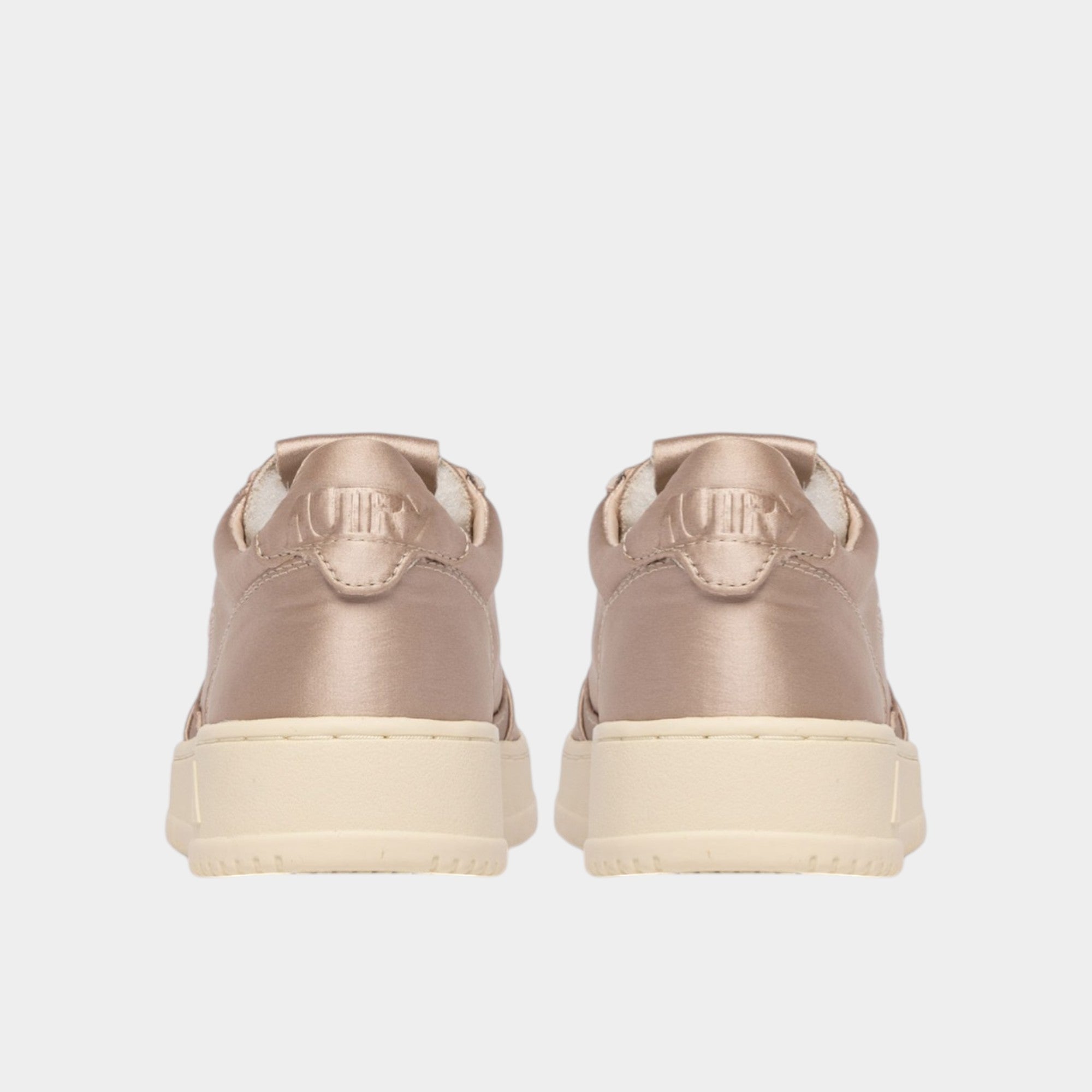 Autry Sneakers Medalist in Satin - Rosè