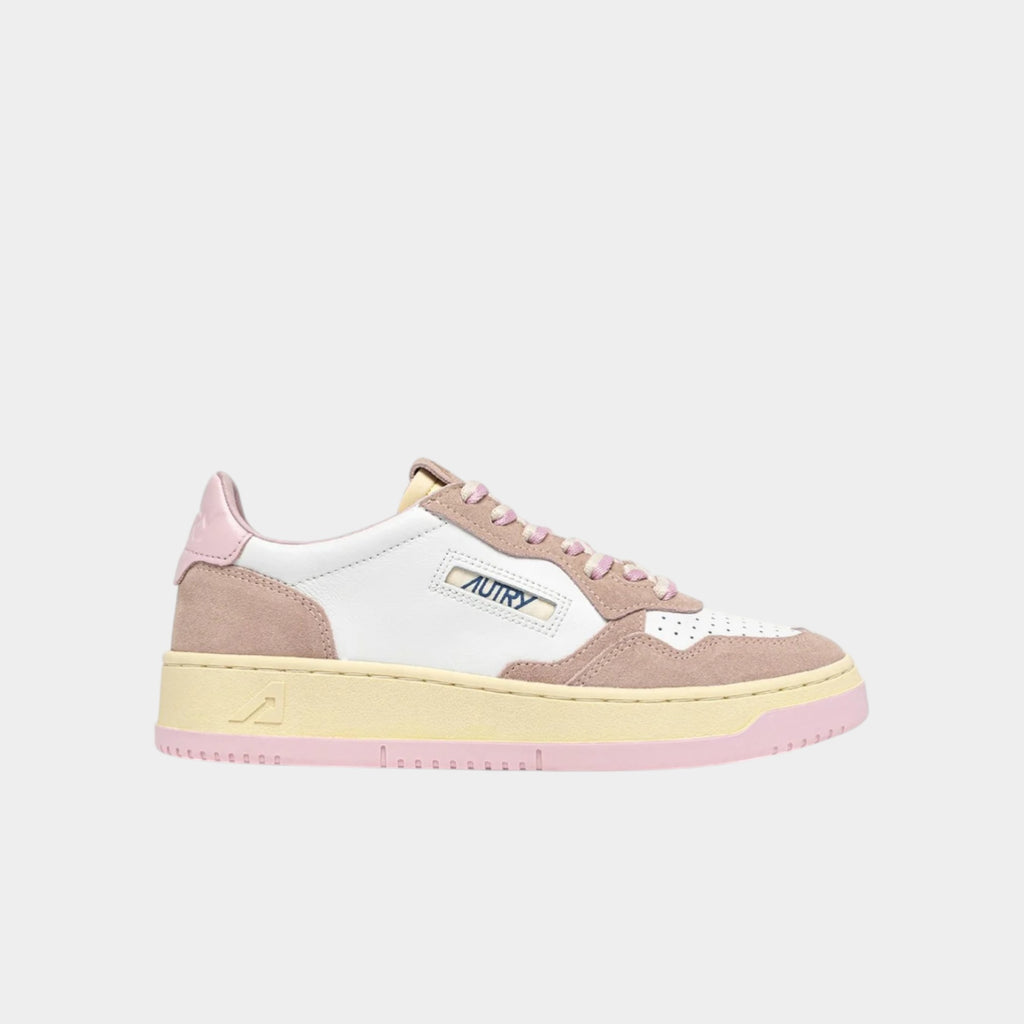 Autry Sneakers Medalist in pelle e suede - Rosa