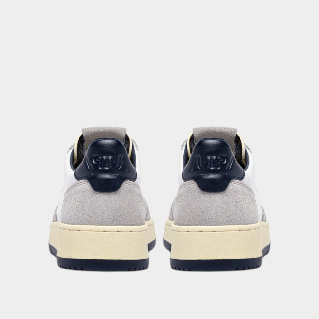 Autry Sneakers Medalist in pelle e suede - Grigio/Blu