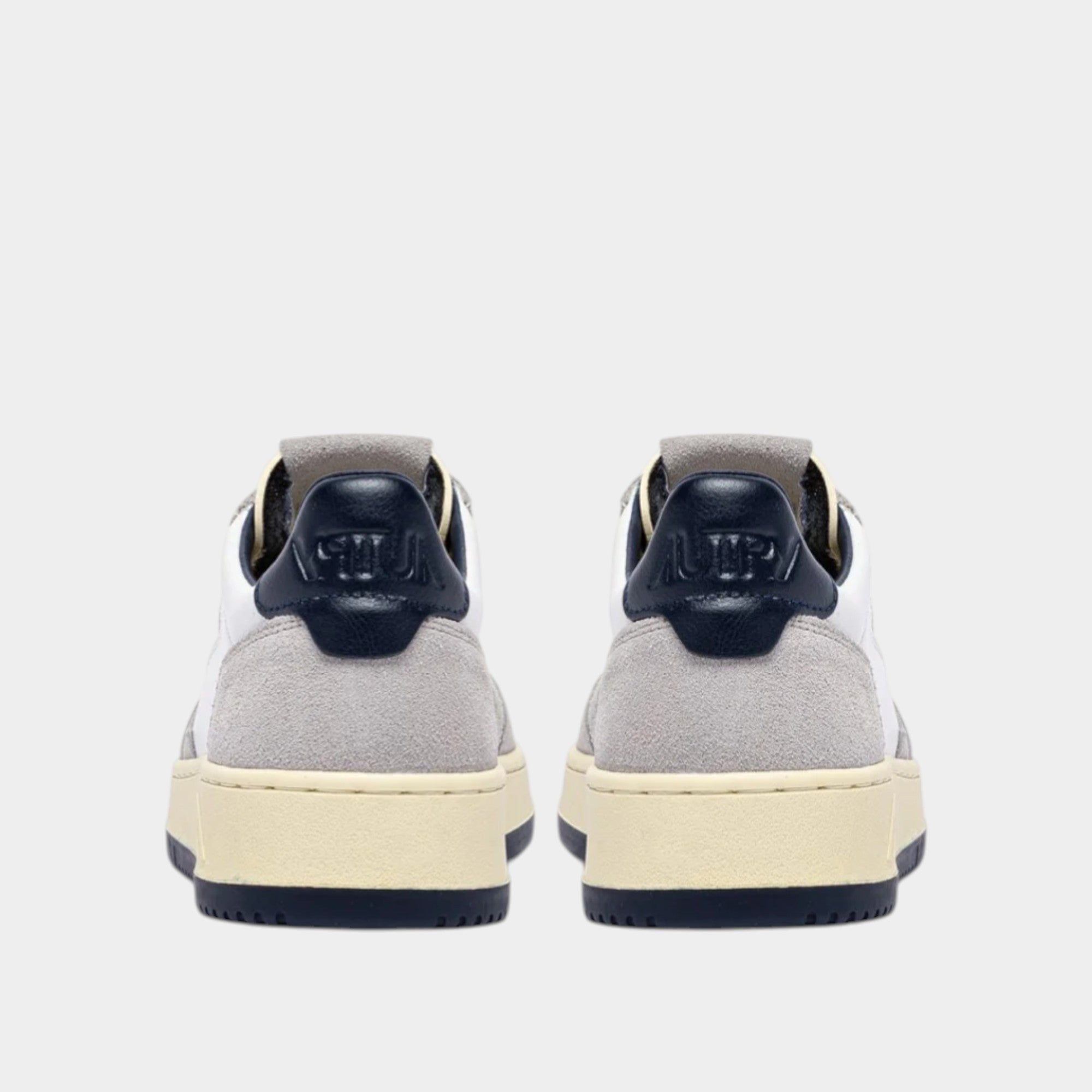 Autry Sneakers Medalist in pelle e suede - Grigio/Blu