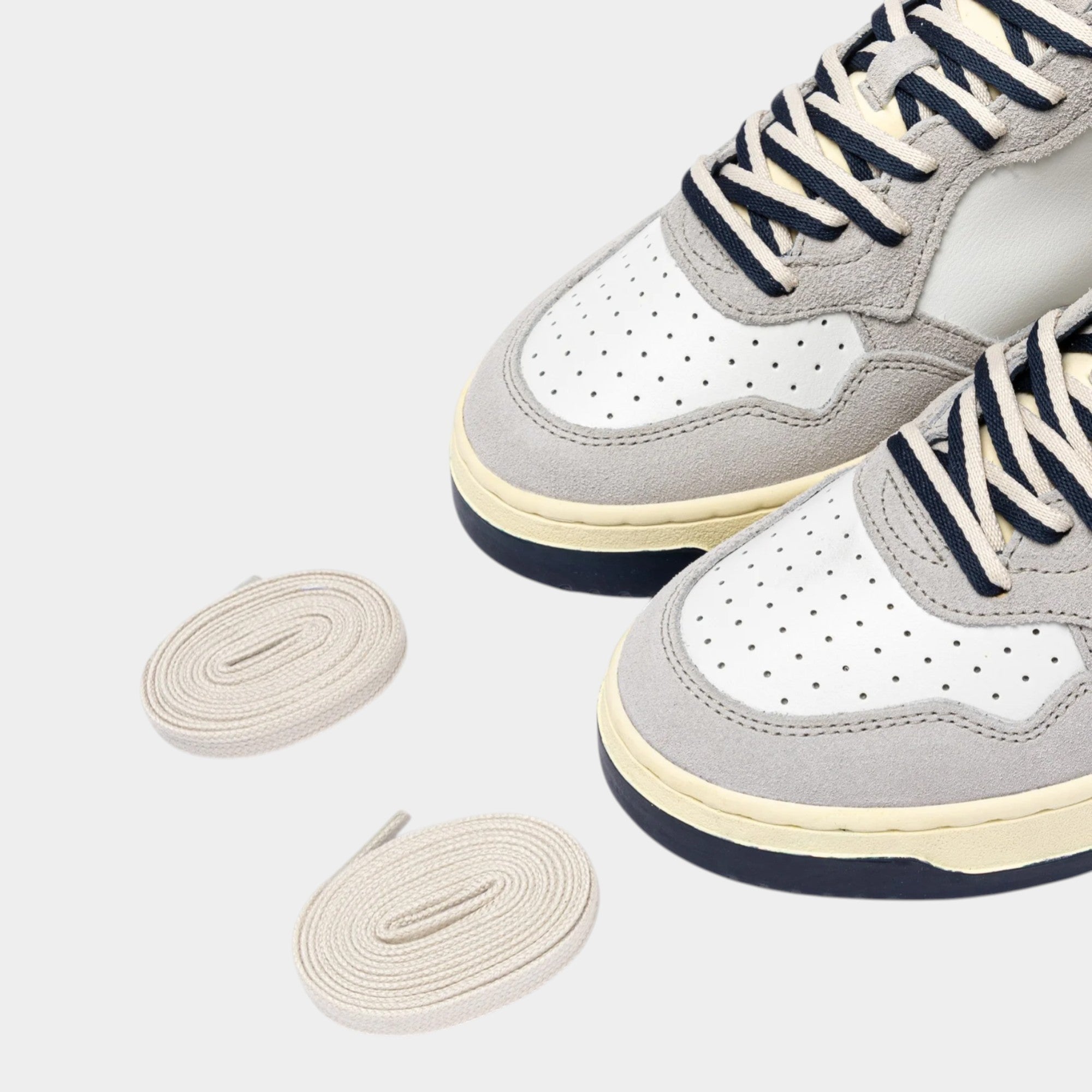 Autry Sneakers Medalist in pelle e suede - Grigio/Blu