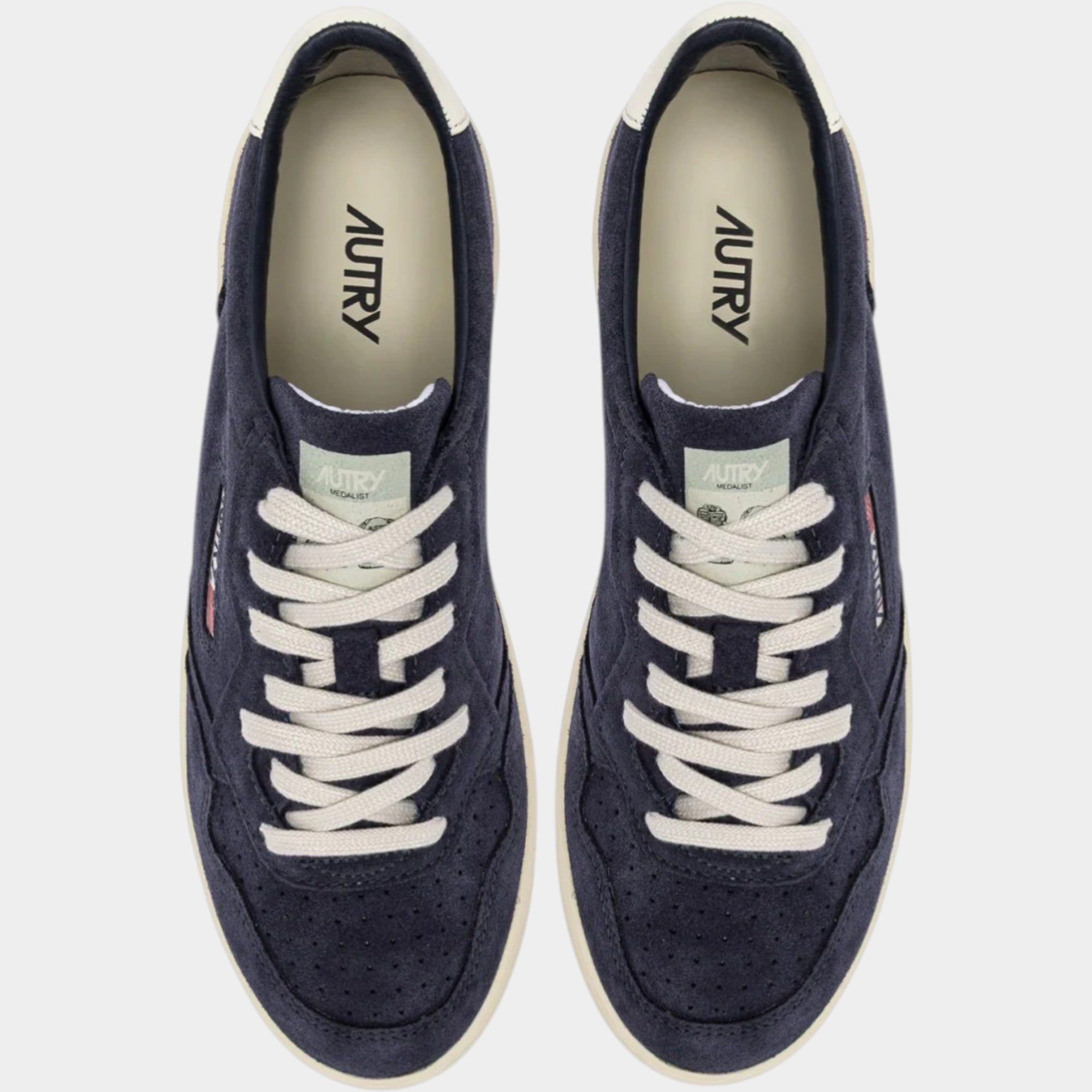 Autry Sneakers Medalist in Suede - Blu