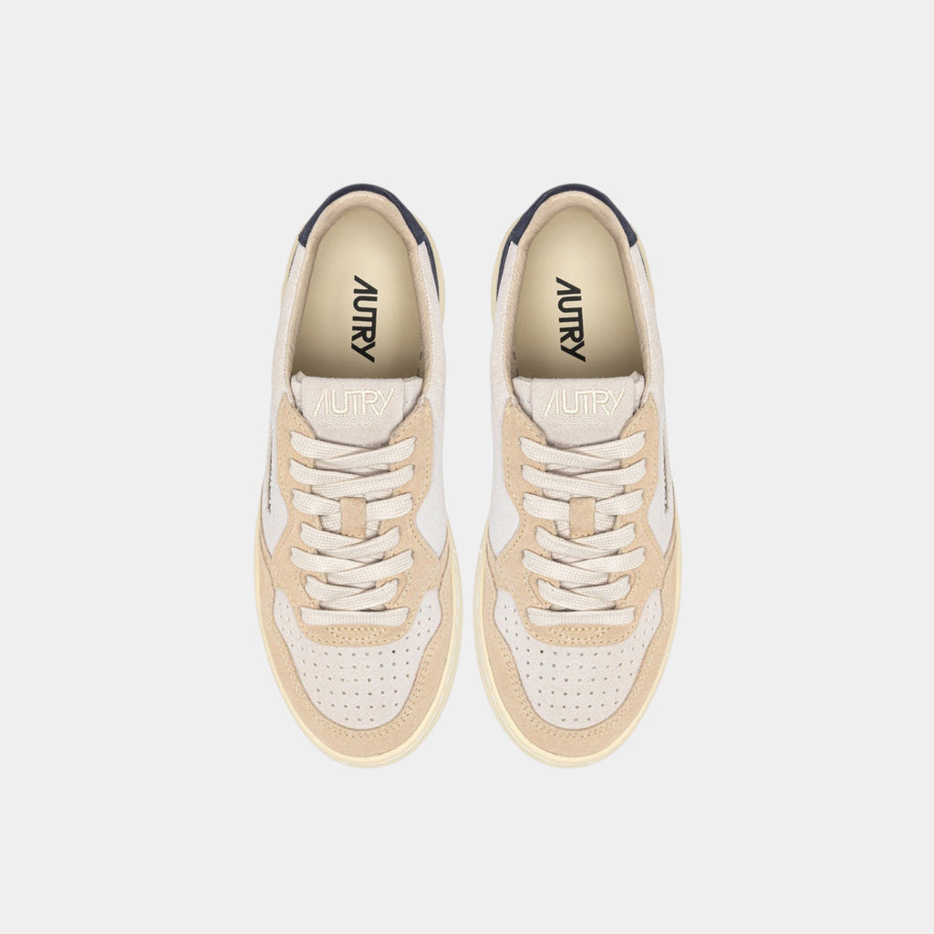 Autry Sneakers Medalist Tricolor - Sabbia/Blu