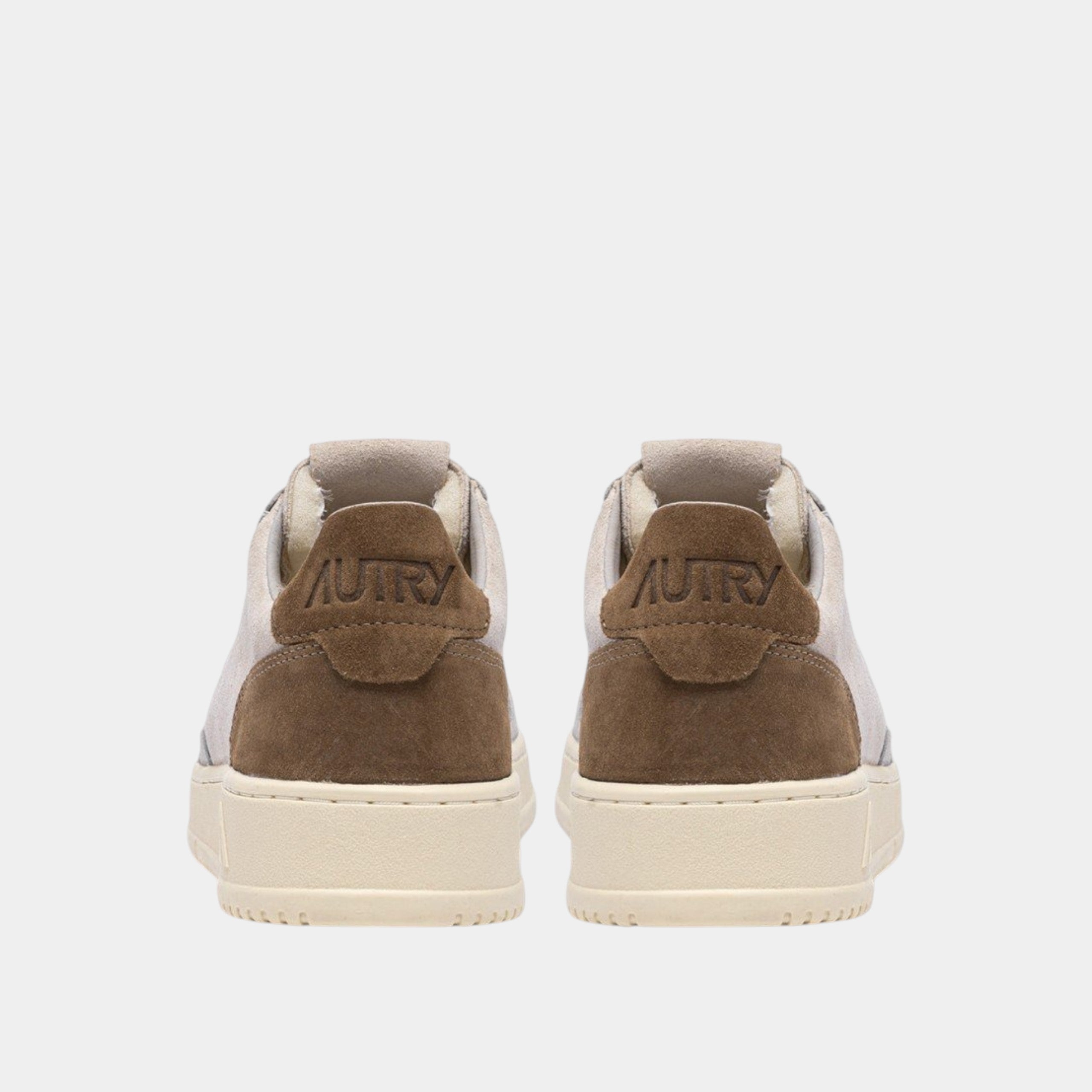 Autry Sneakers Medalist Tricolor in suede - Azzurro/Marrone