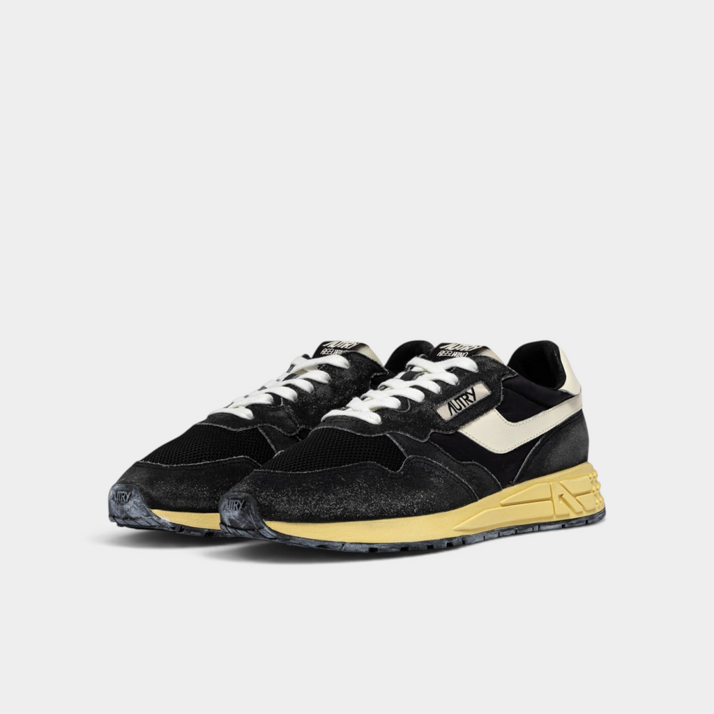 Autry Sneakers Reelwind in nylon e suede Used - Nero
