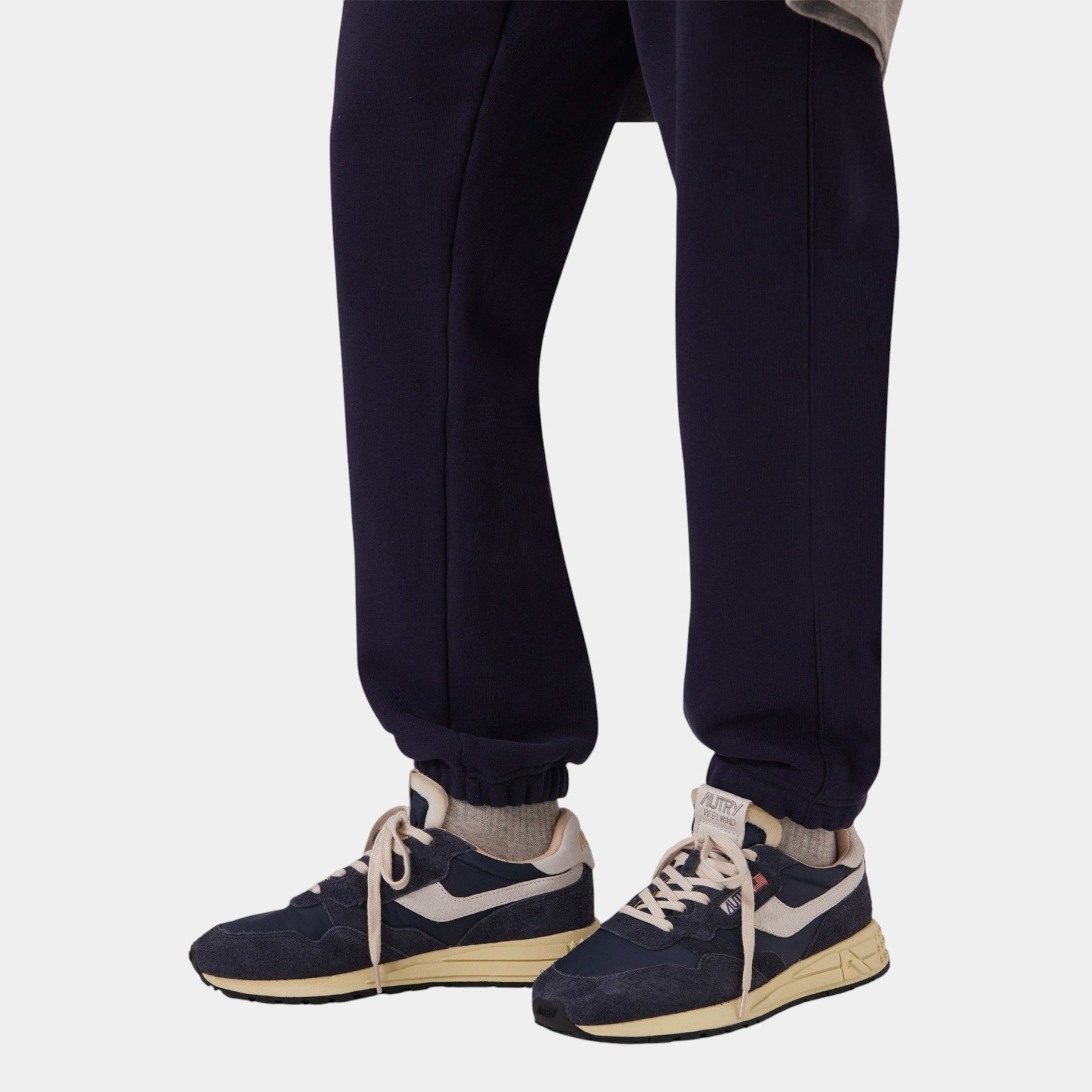 Autry Sneakers Reelwind in Nylon e Suede - Blu/Bianco