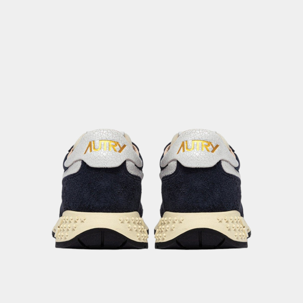 Autry Sneakers Reelwind in Nylon e Suede - Blu/Bianco