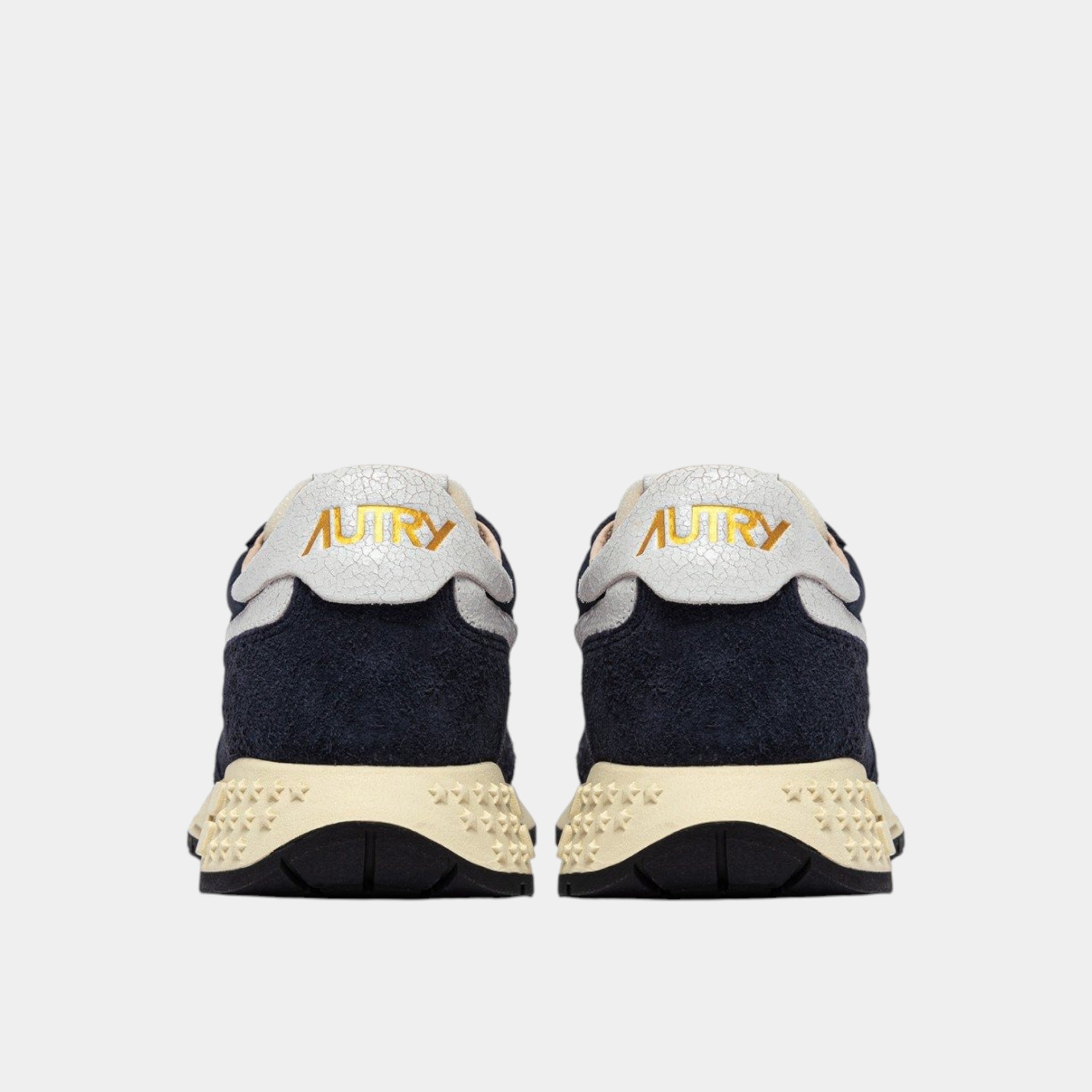 Autry Sneakers Reelwind in Nylon e Suede - Blu/Bianco