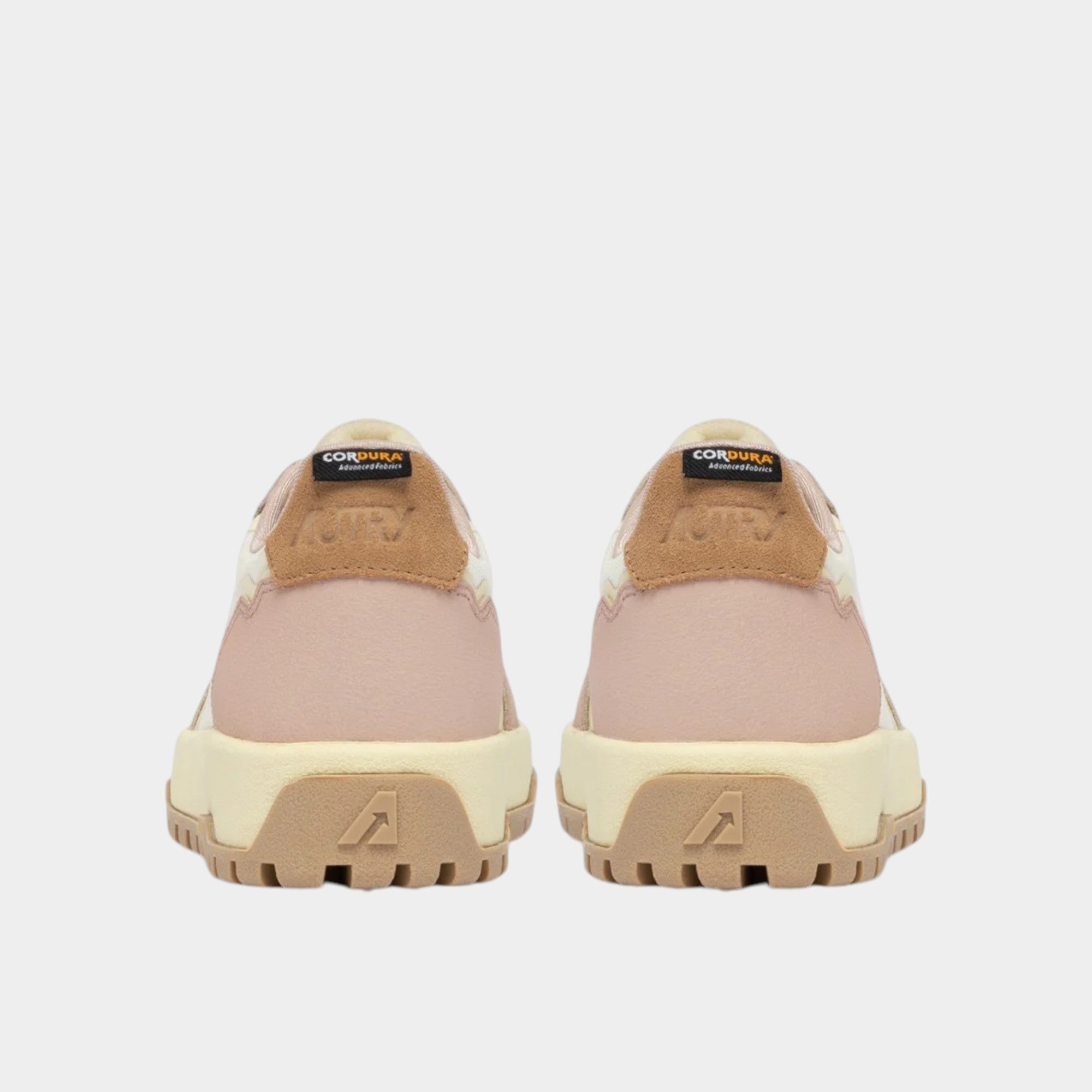 Autry Sneakers Wildpace in mesh e suede - Rosa/Panna