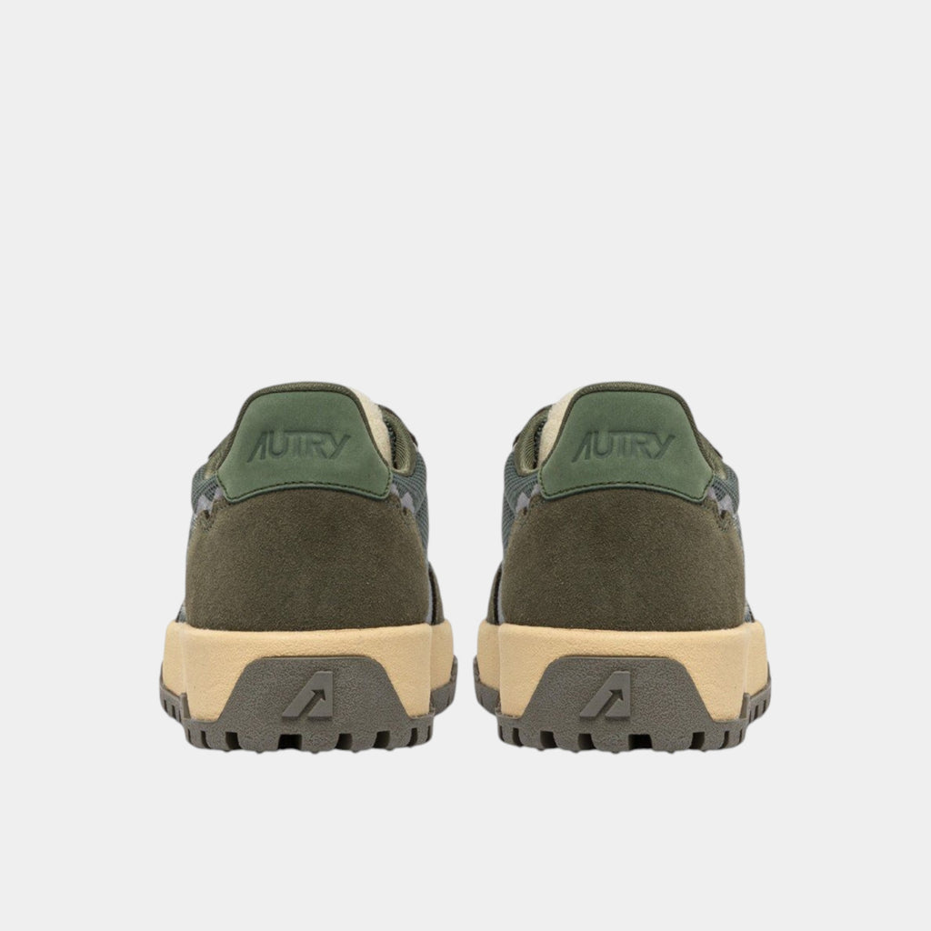 Autry Sneakers Wildpace in mesh e suede - Verde