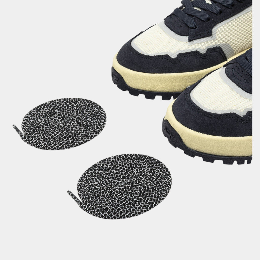 Autry Sneakers Wildpace in mesh e suede - Blu/Bianco