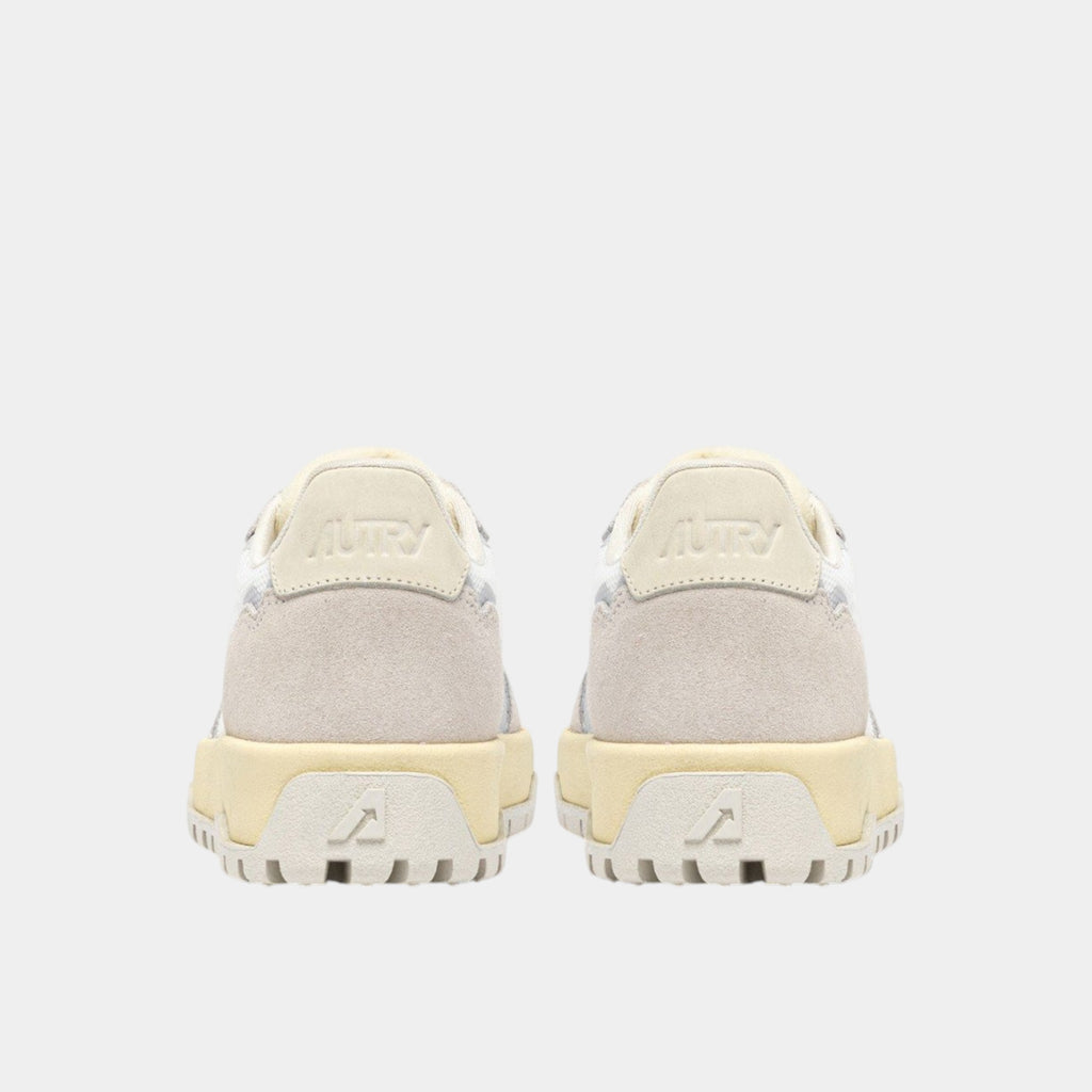 Autry Sneakers Wildpace in mesh e suede - Bianco