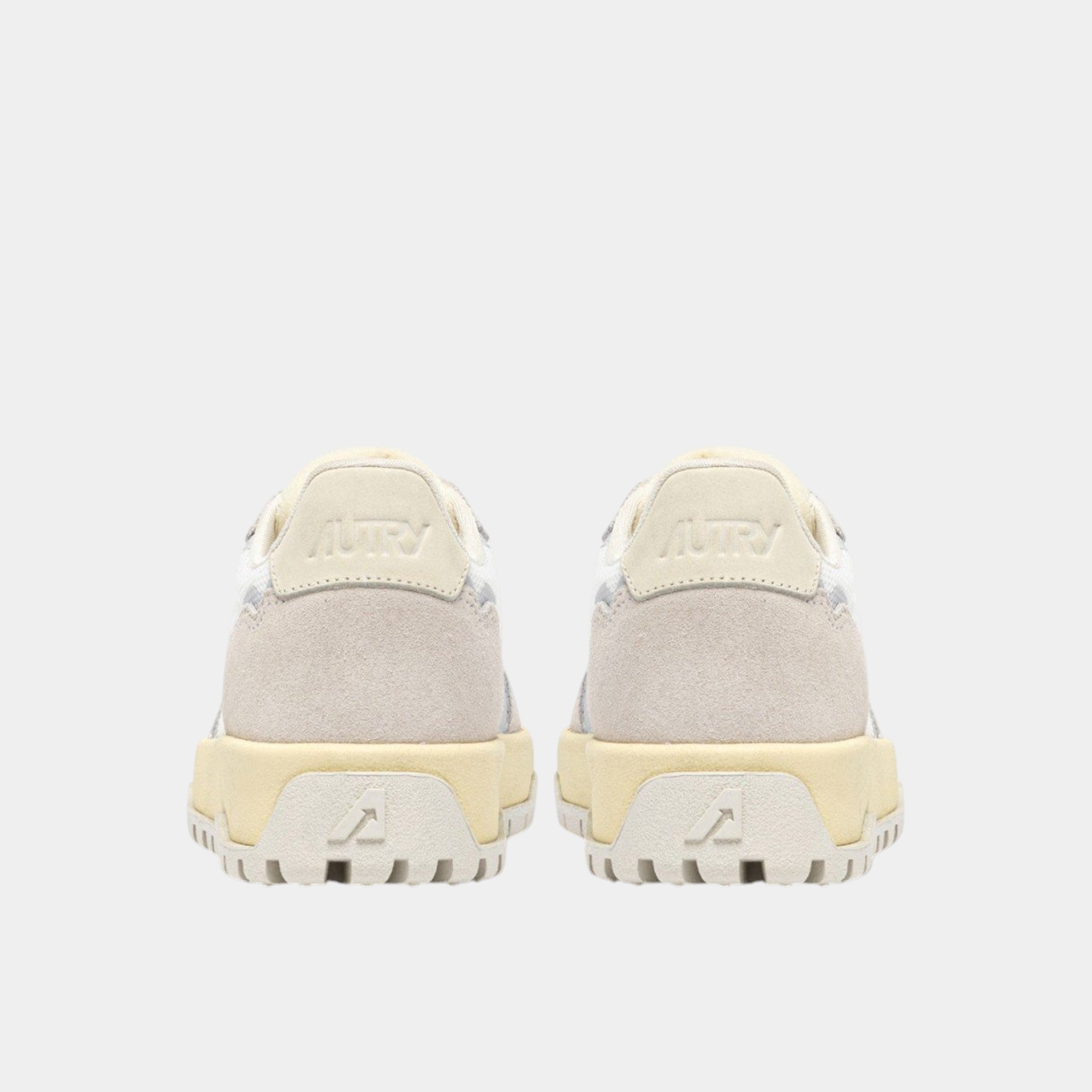 Autry Sneakers Wildpace in mesh e suede - Bianco