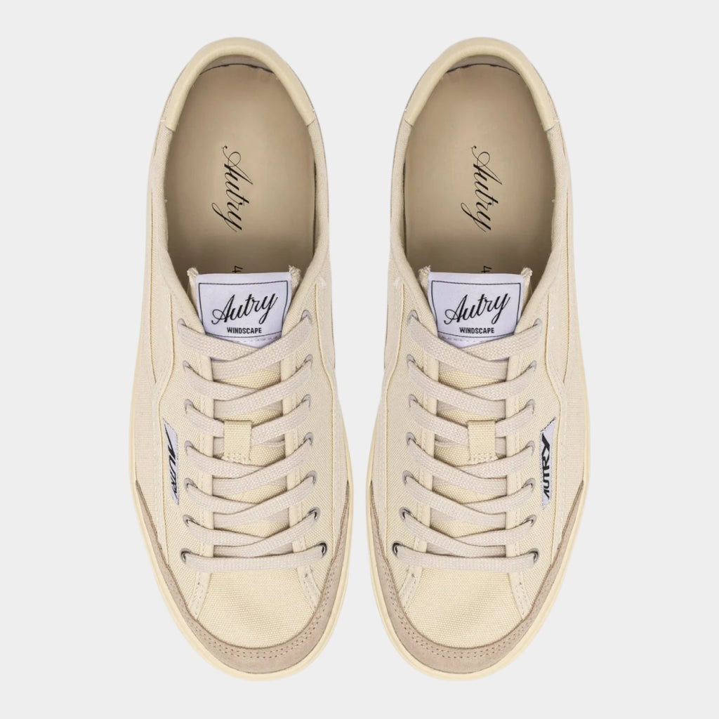 Autry Sneakers Windscape in canvas - Crema