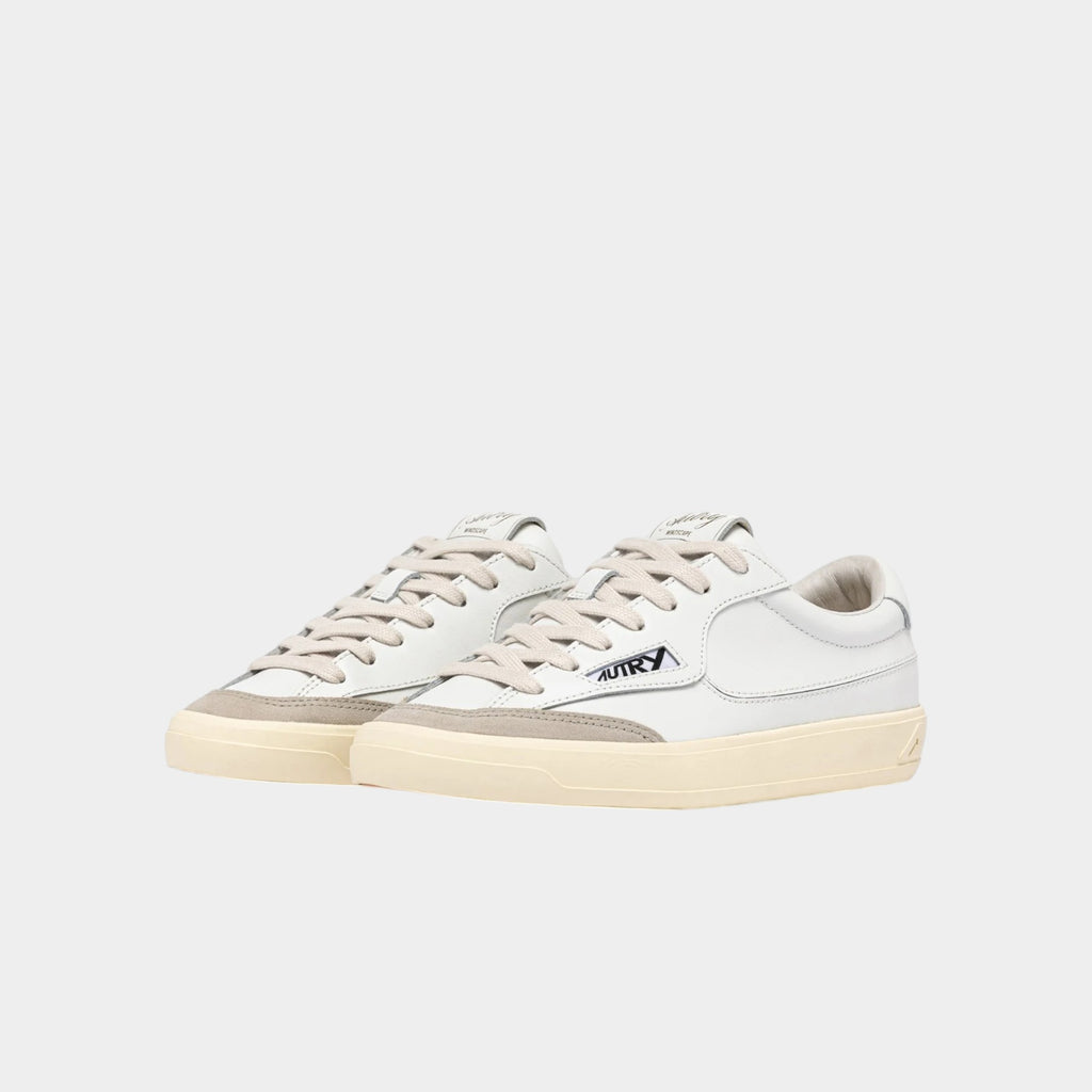 Autry Sneakers Windscape in pelle - Bianco